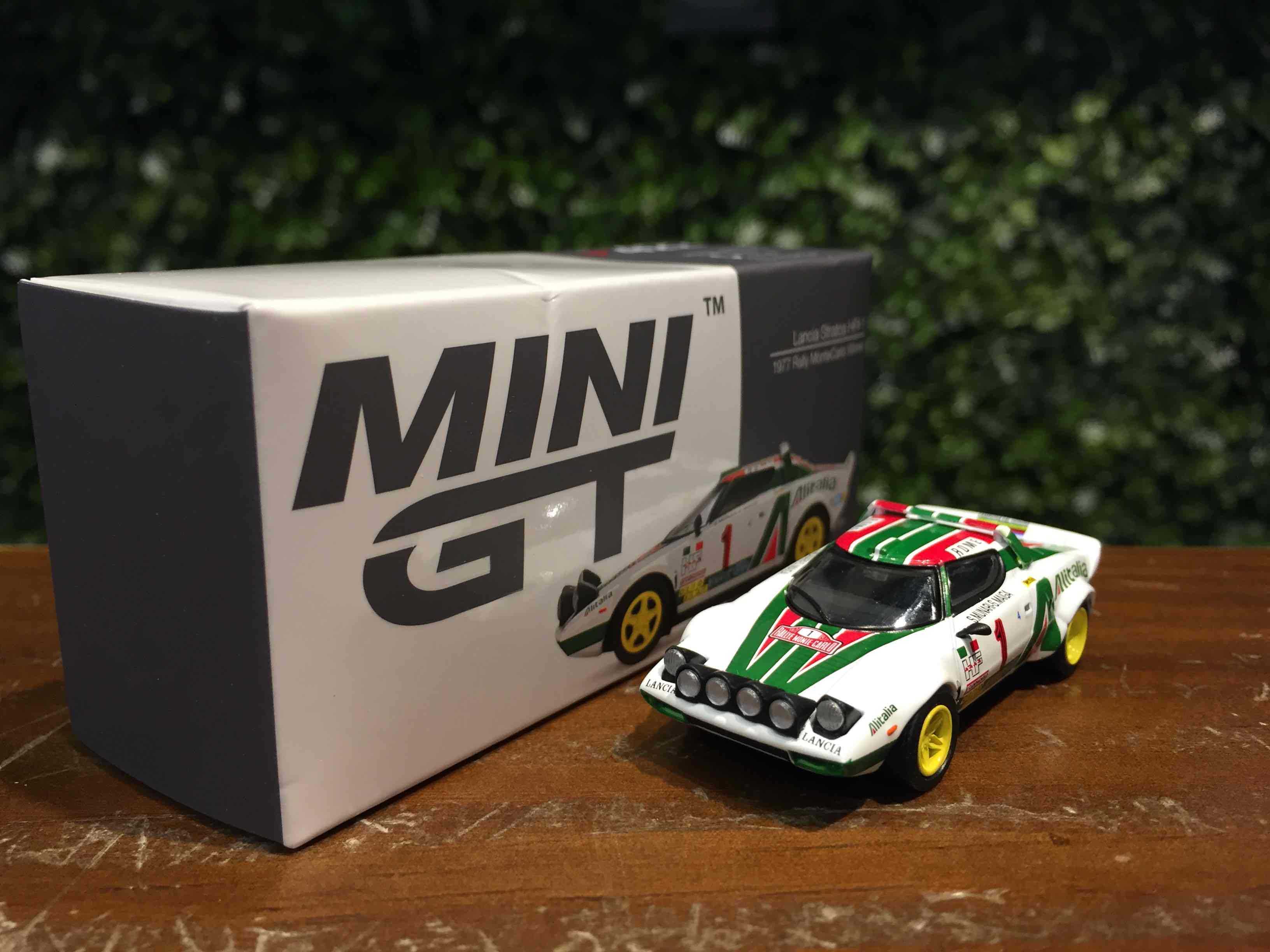 1/64 MiniGT Lancia Stratos MonteCarlo Winner MGT00422L【MGM】