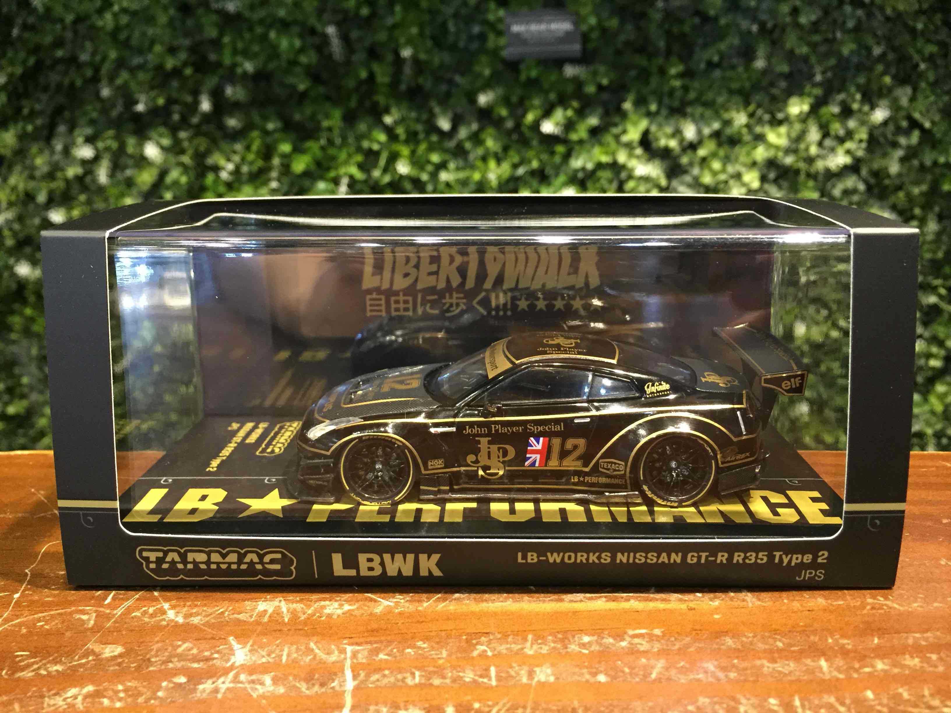 1/43 Tarmac LB-Works Nissan GT-R (R35) JPS T43019JPS【MGM】 - Max Gear ...