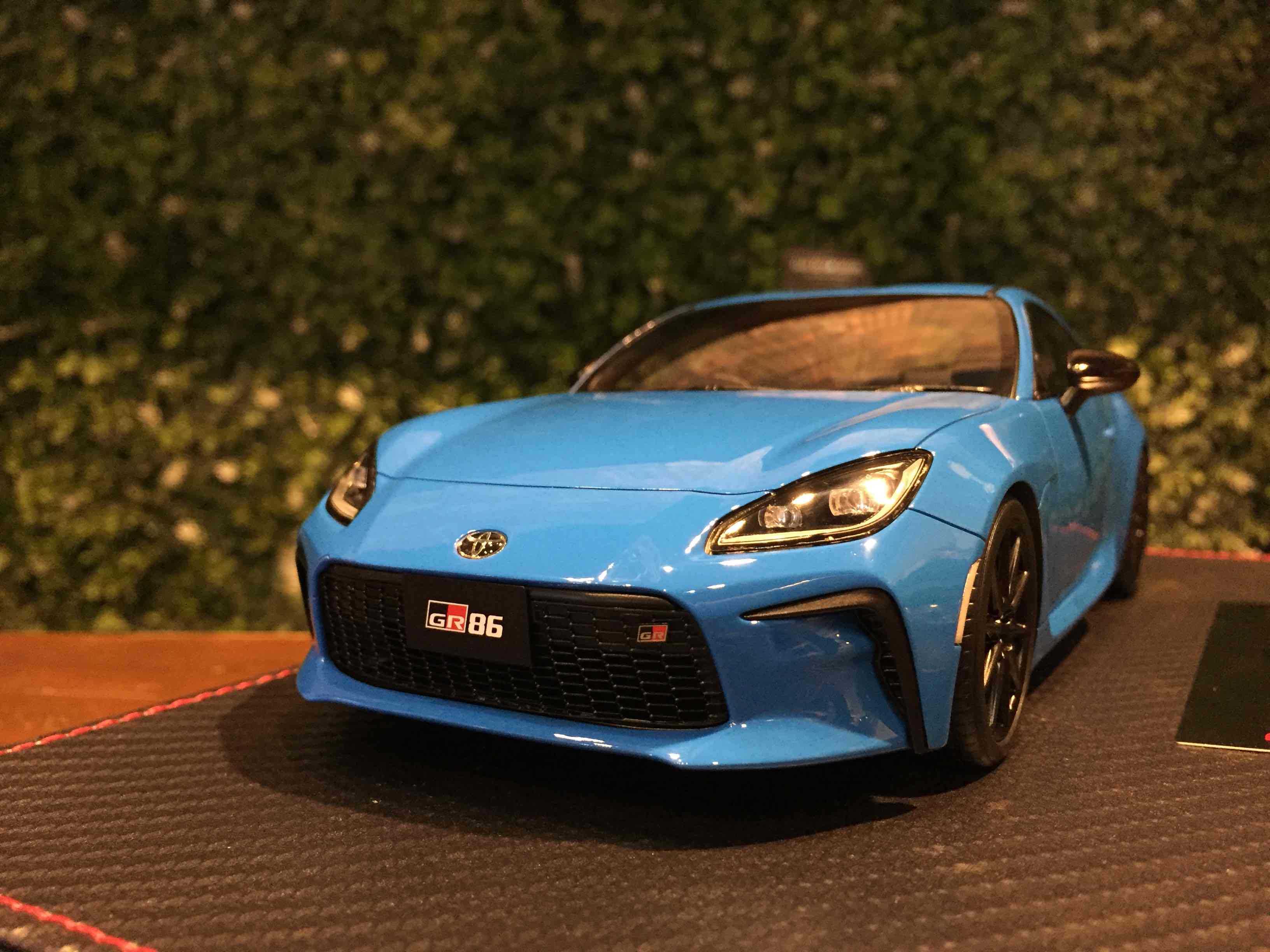 1/18 MakeUp Toyota GR86 RZ 2021 Bright Blue IM075D【MGM