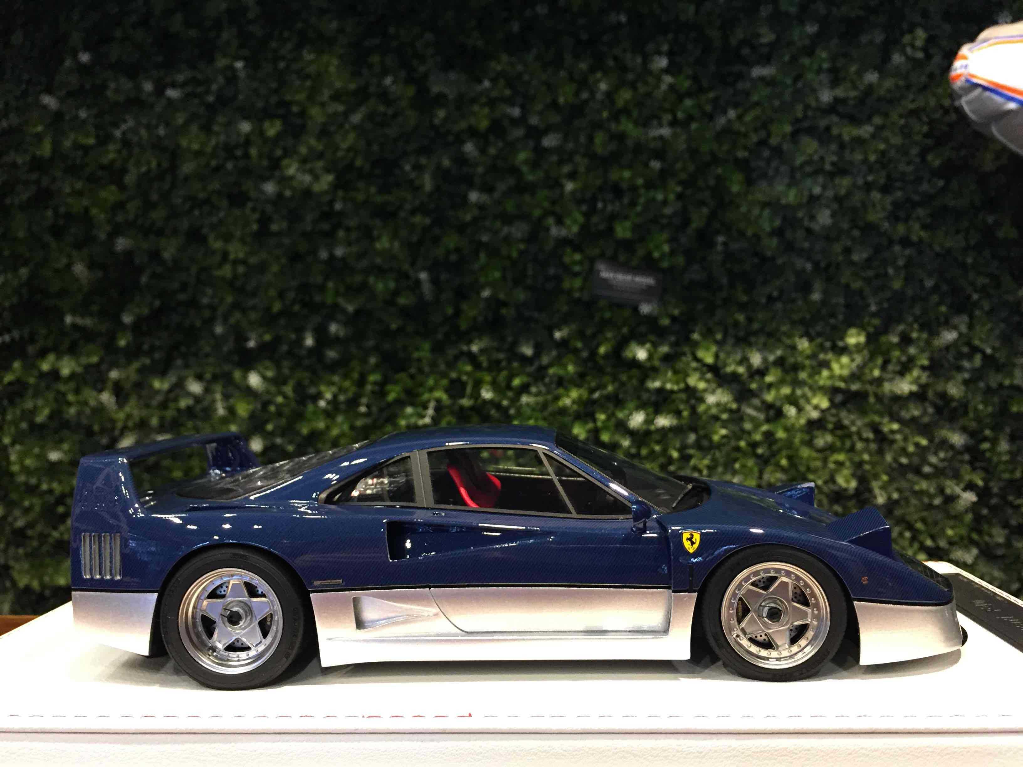 1/18 GL Model Ferrari F40 1987 Blue Carbon【MGM】