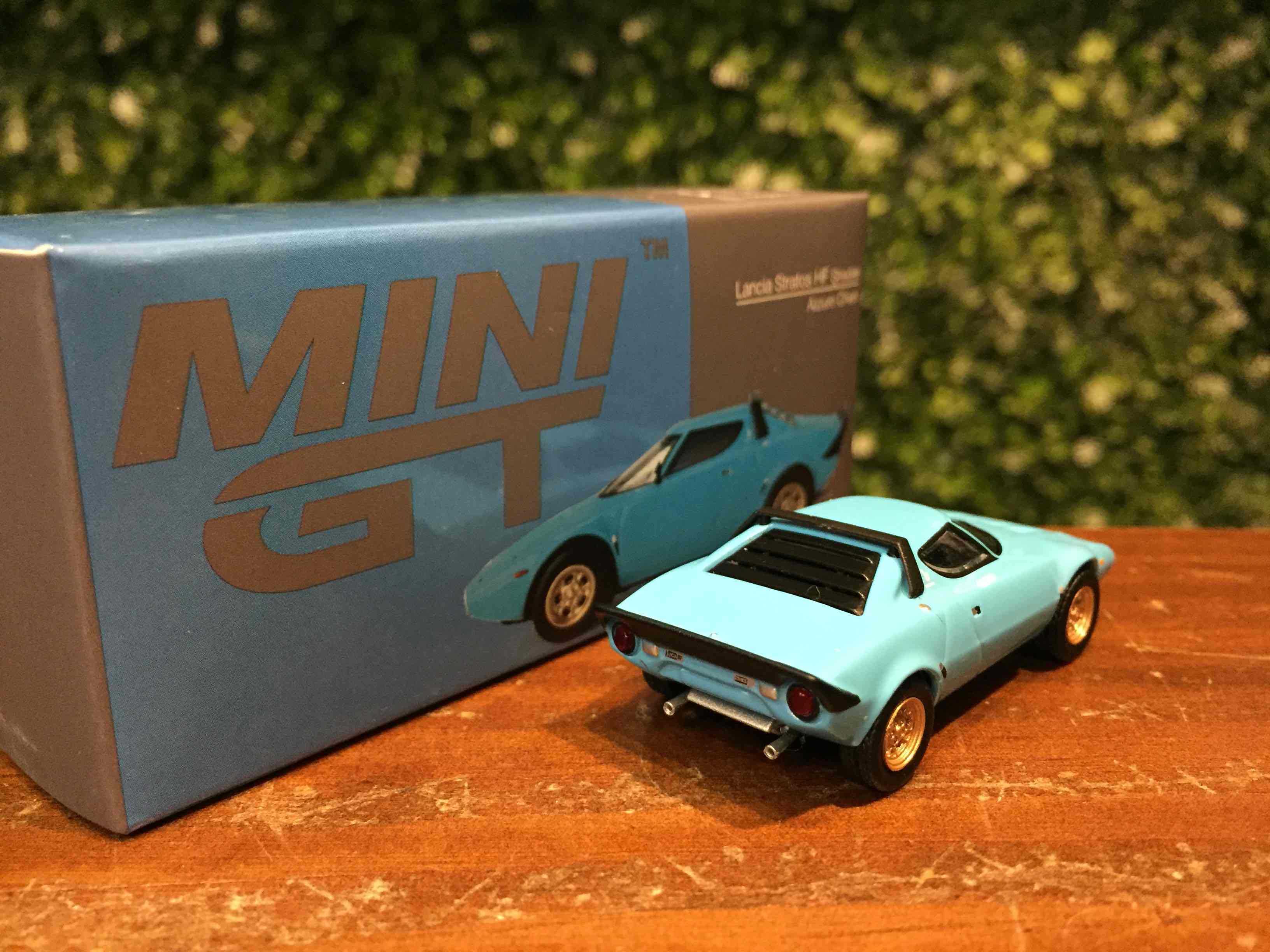 1/64 MiniGT Lancia Stratos HF Stradale Azzuro MGT00624L【MGM】
