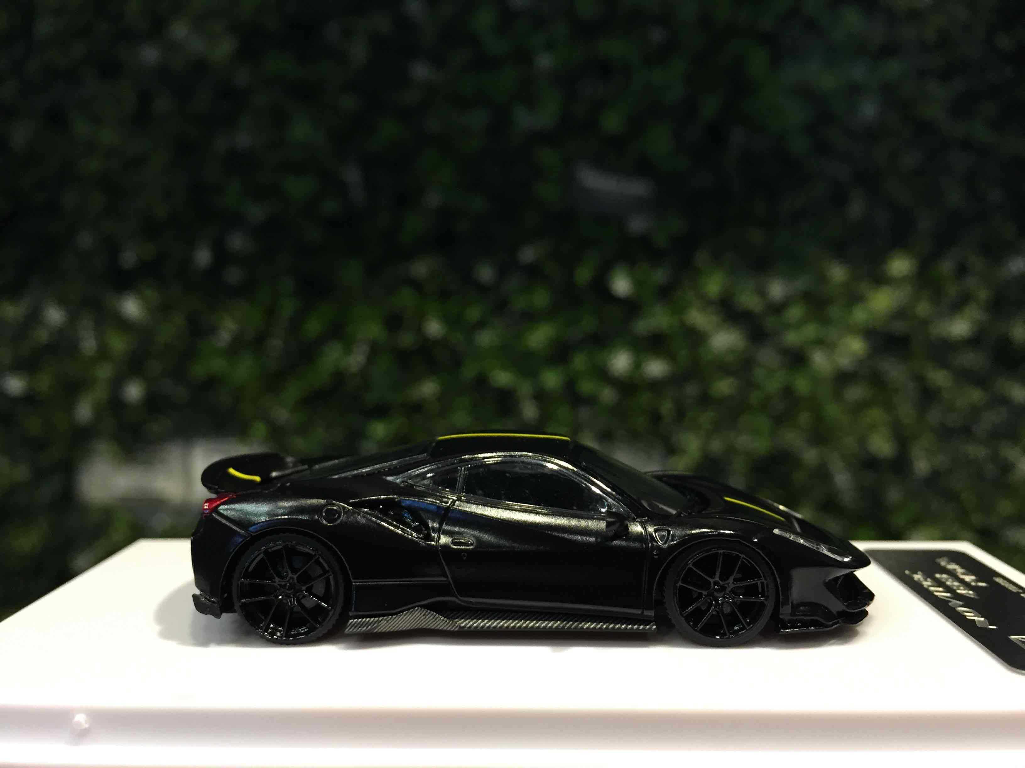 1/64 DCM Novitec Ferrari 488 Pista Matte Black【MGM】