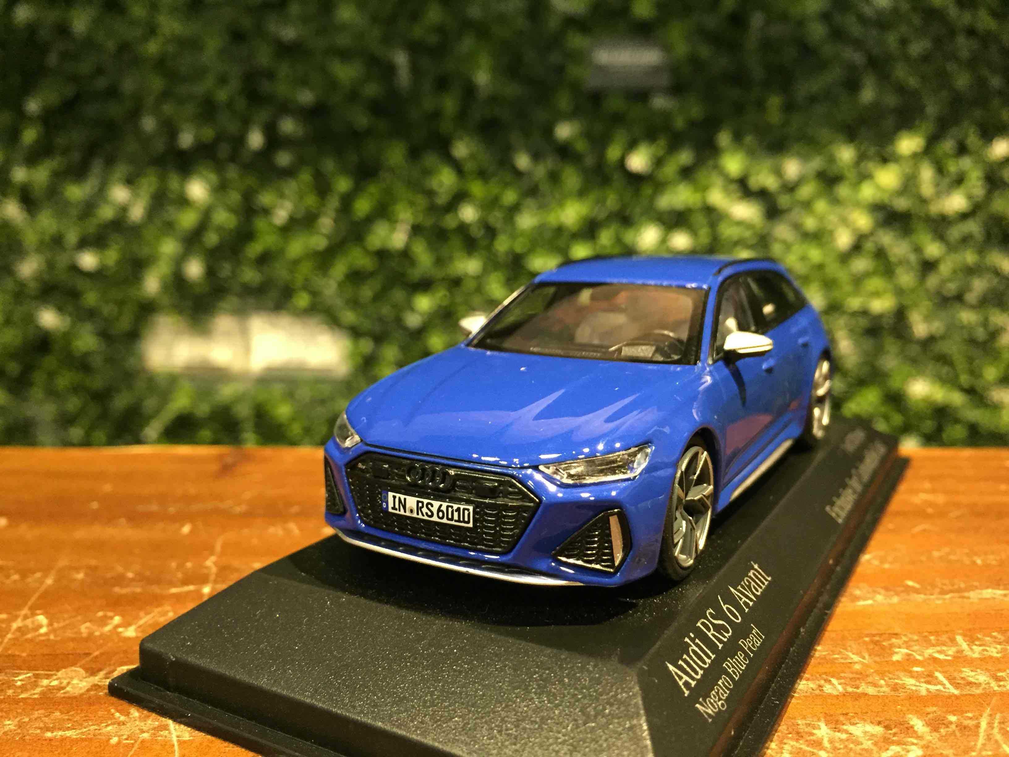 1/43 Minichamps Audi RS6 (C8) Avant 2020 Blue 413018015【MGM】