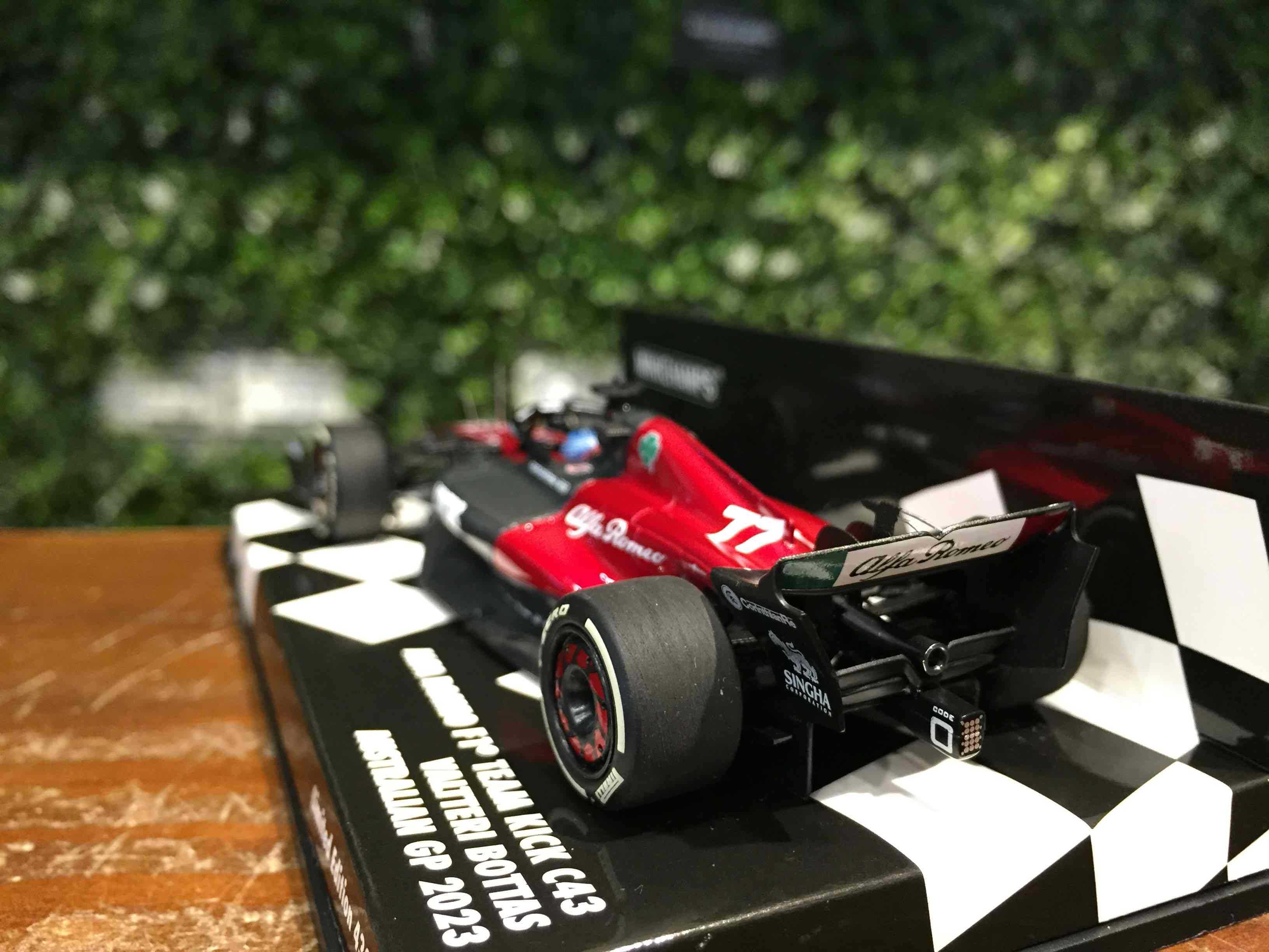 1/43 Minichamps Alfa Romeo C43 ValtteriBottas 417230177【MGM】