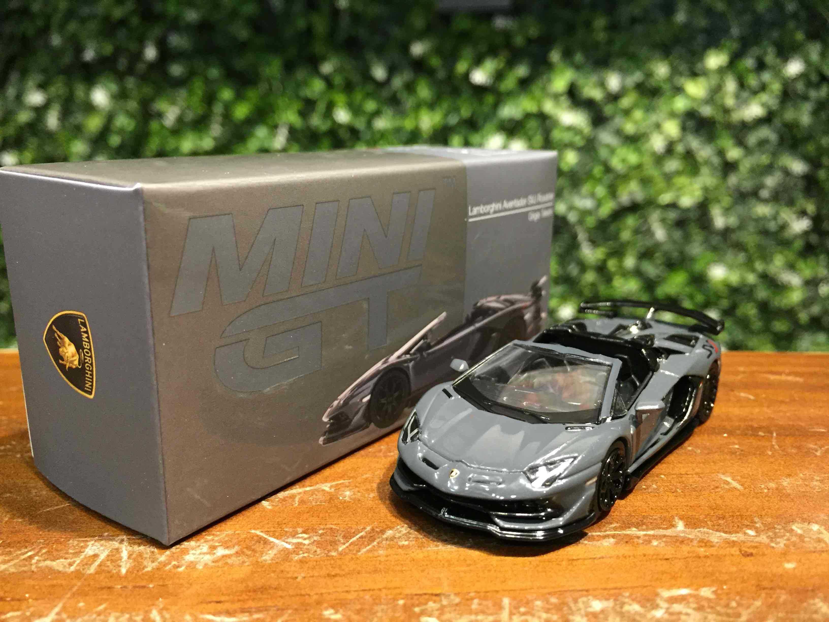 1/64 MiniGT Lamborghini Aventador SVJ Roadster MGT00425【MGM