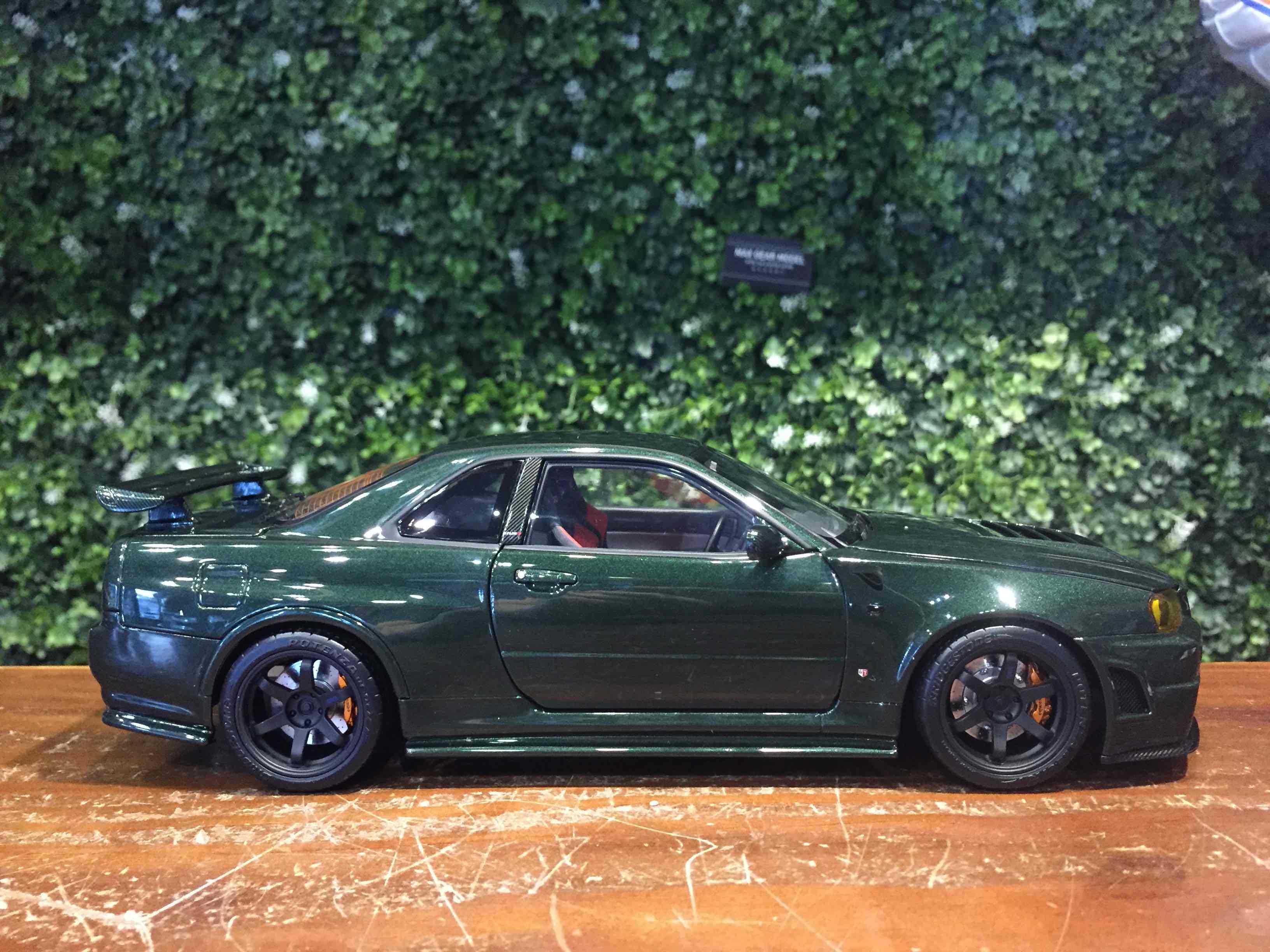 1/18 Motorhelix Nissan Skyline GTR R34 Nismo CRS M83408【MGM】