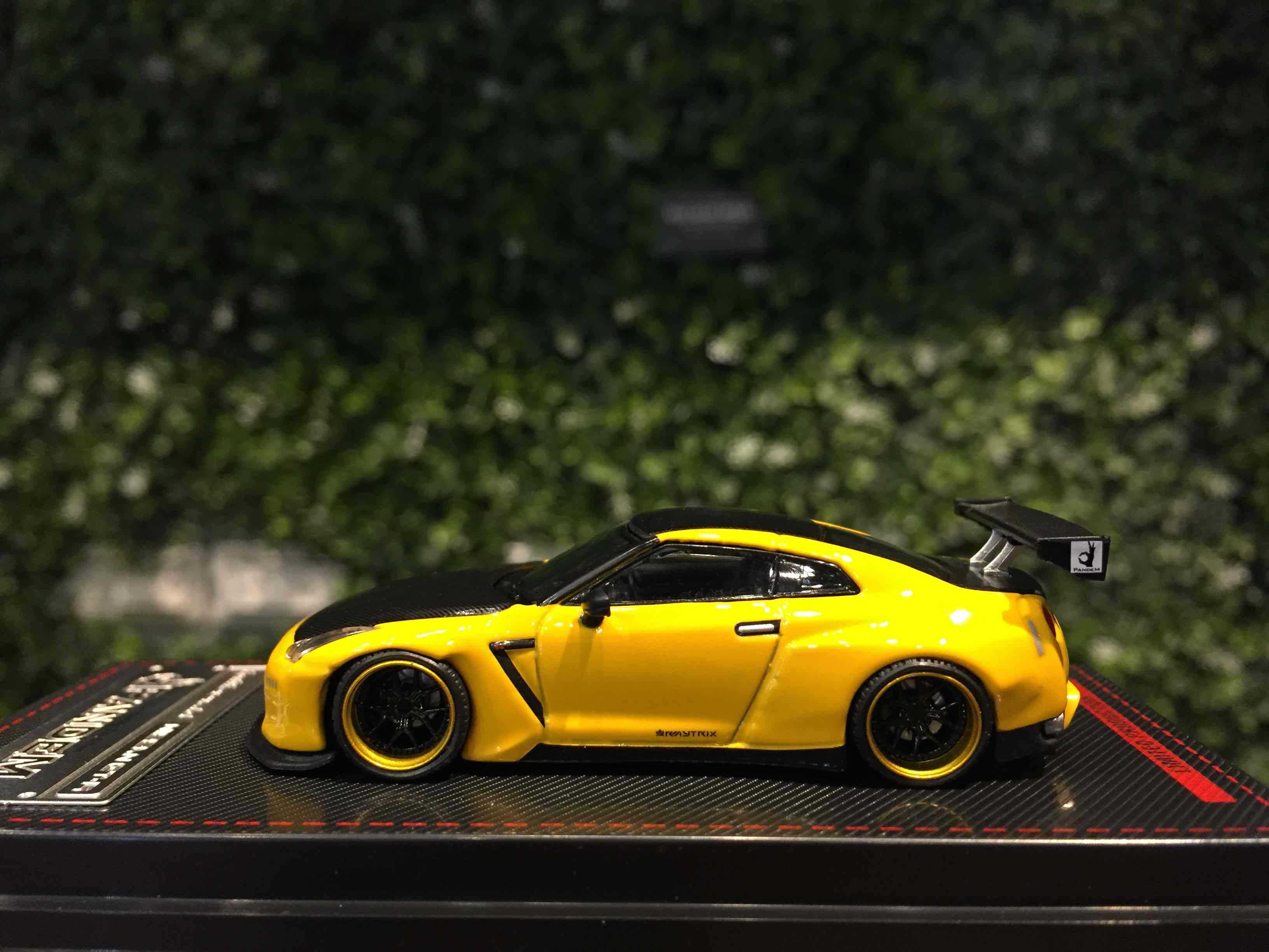 1/64 Ignition Pandem Nissan GT-R (R35) Yellow IG2797【MGM】