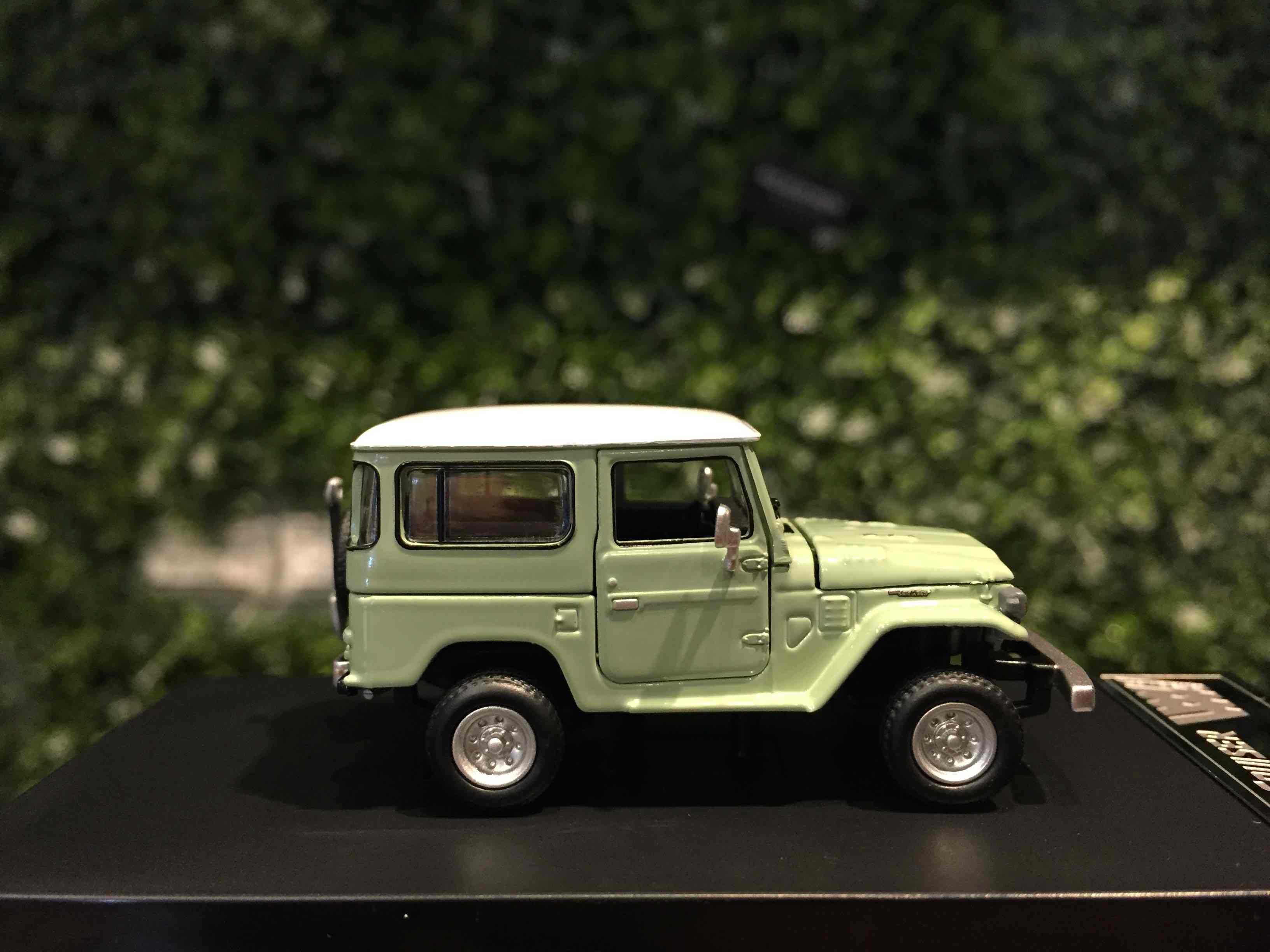 1/64 HF Toyota Land Cruiser FJ40 Green/WH HJ64FJ4011LG【MGM】