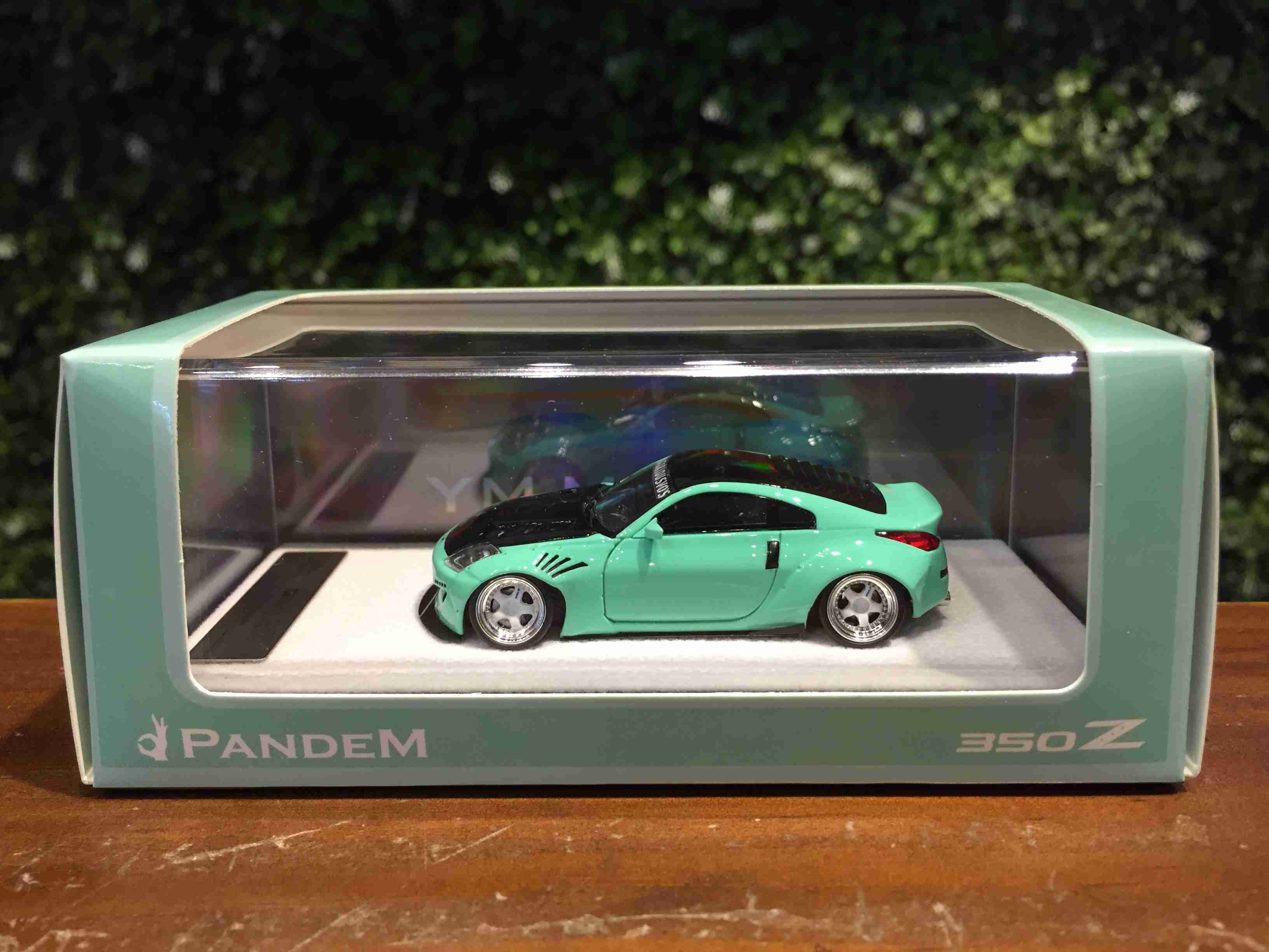 1/64 YM-Model Pandem Nissan 350Z Mint Green【MGM】