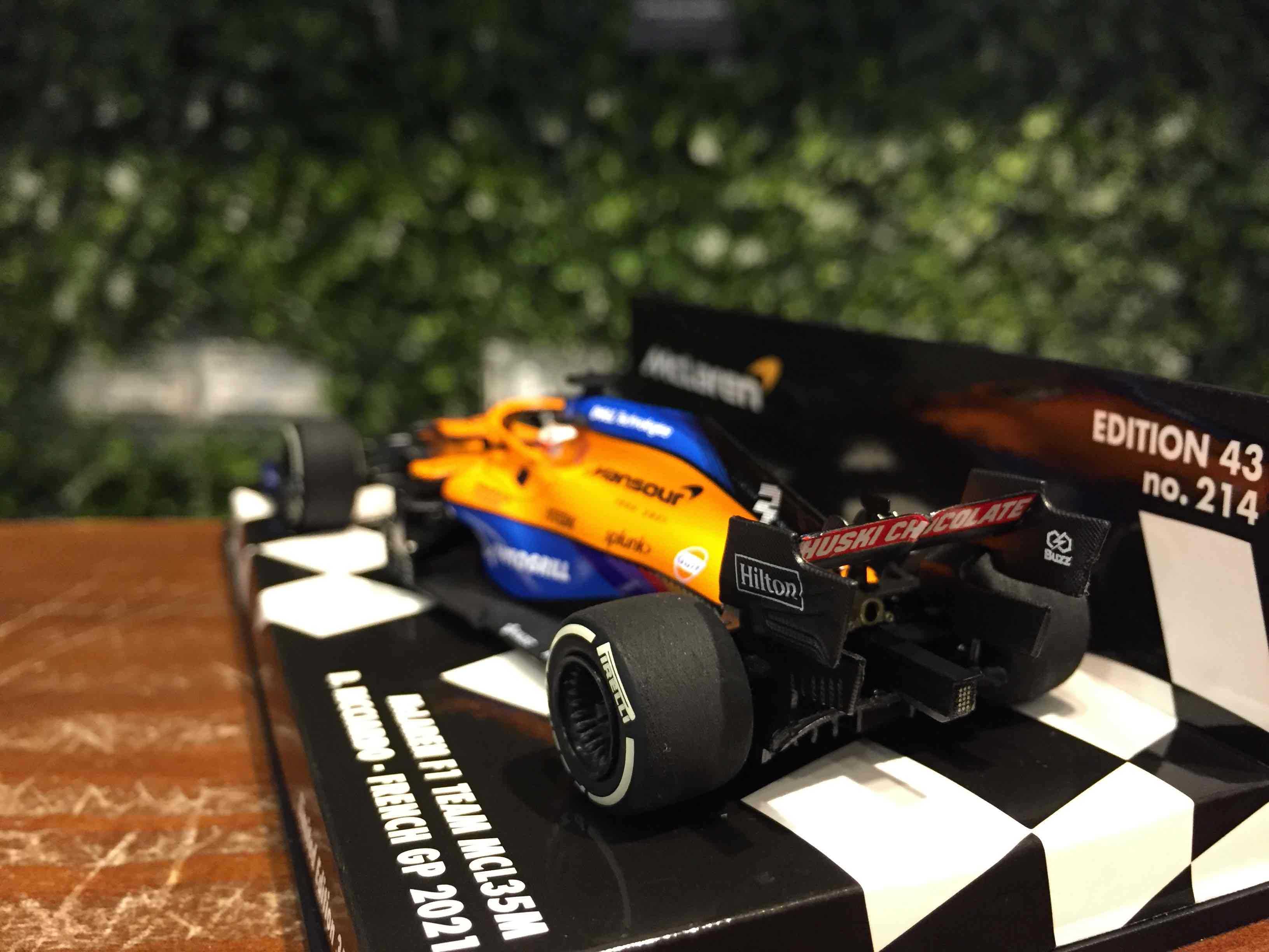 1/43 Minichamps McLaren MCL35M D.Ricciardo 537215103【MGM】