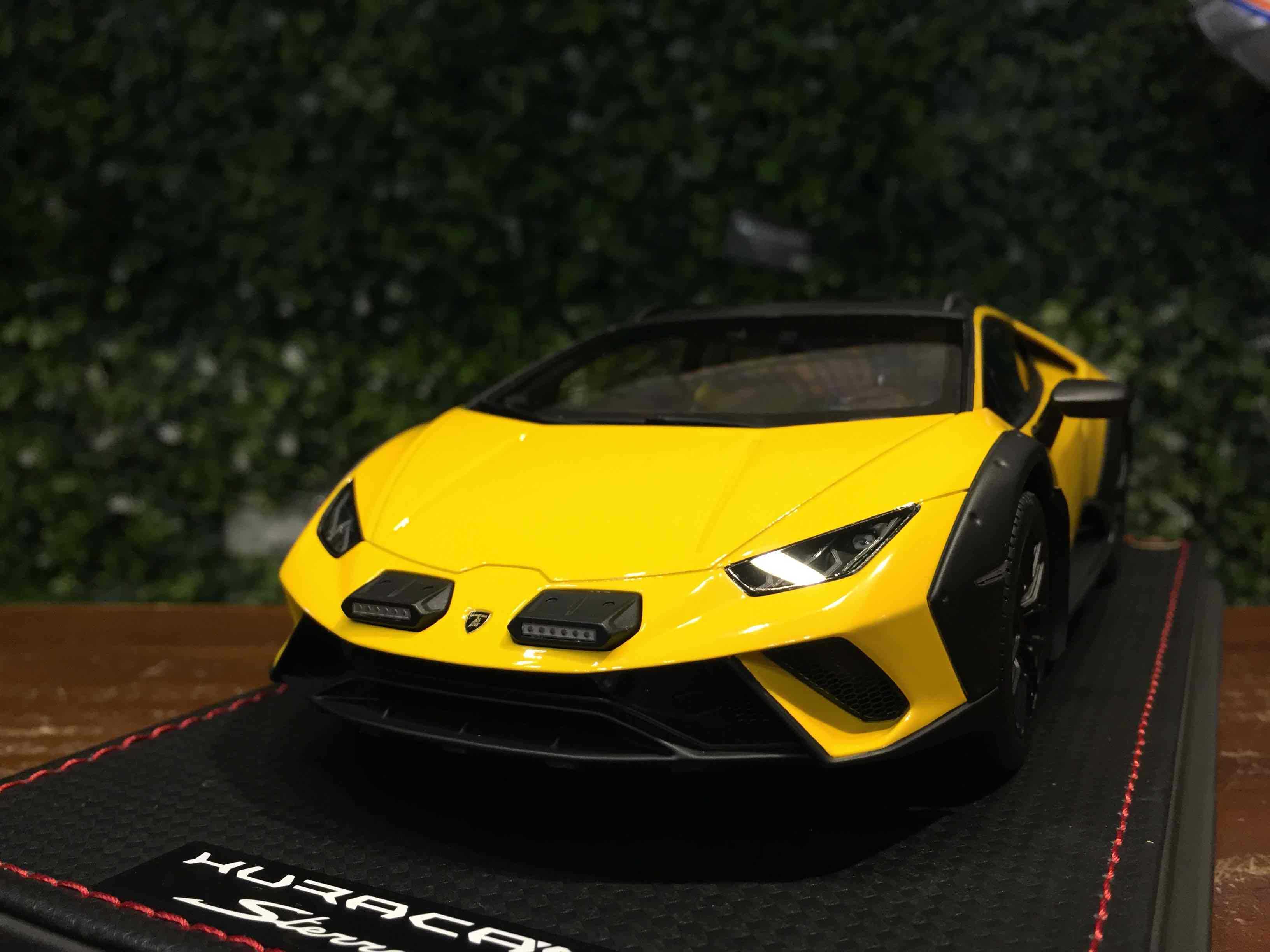 1/18 MR Lamborghini Huracan Sterrato Giallo LAMBO057C【MGM】