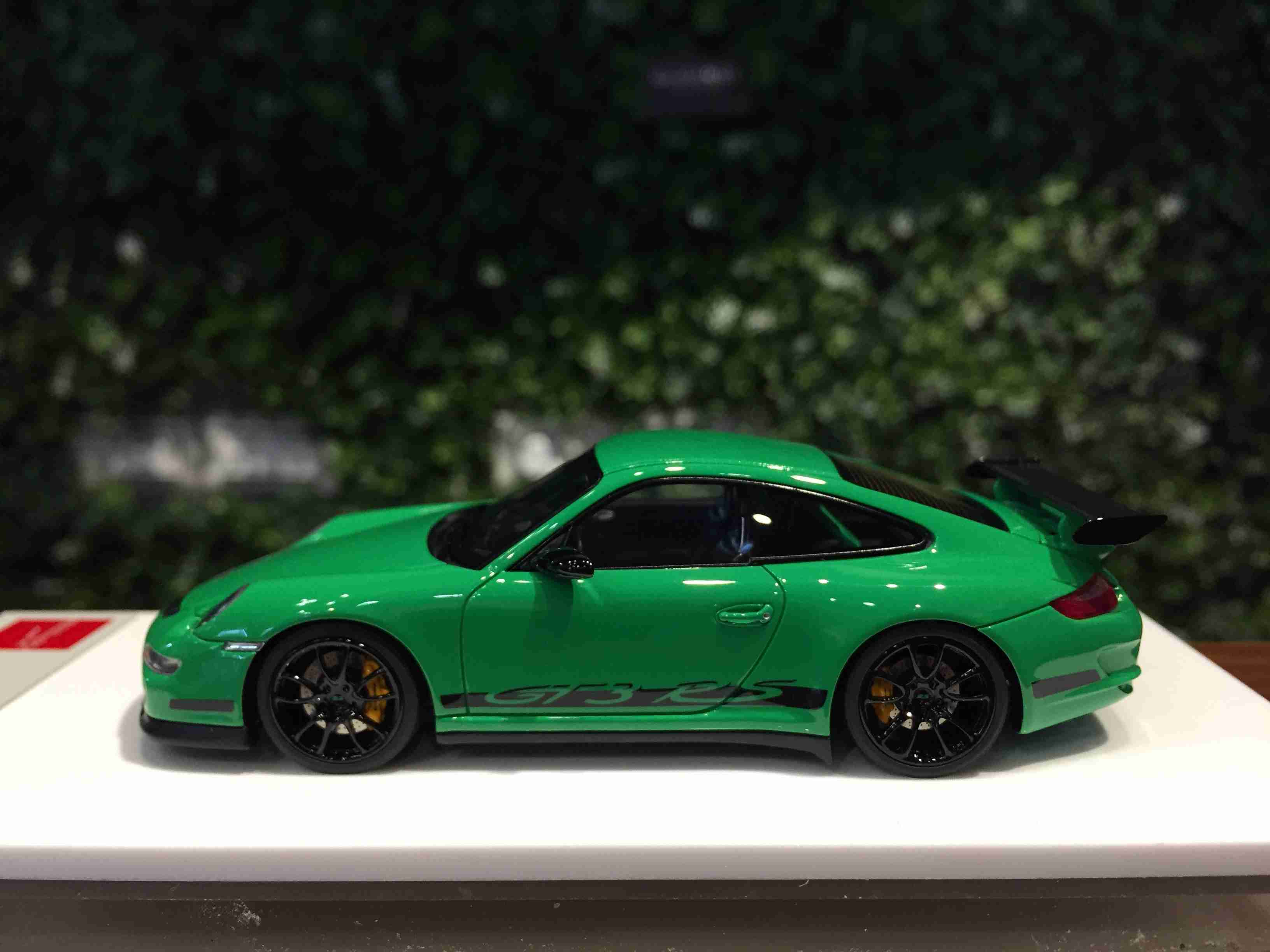 1/43 MakeUp Porsche 911 (997) GT3 RS 2007 Green EM600B【MGM】