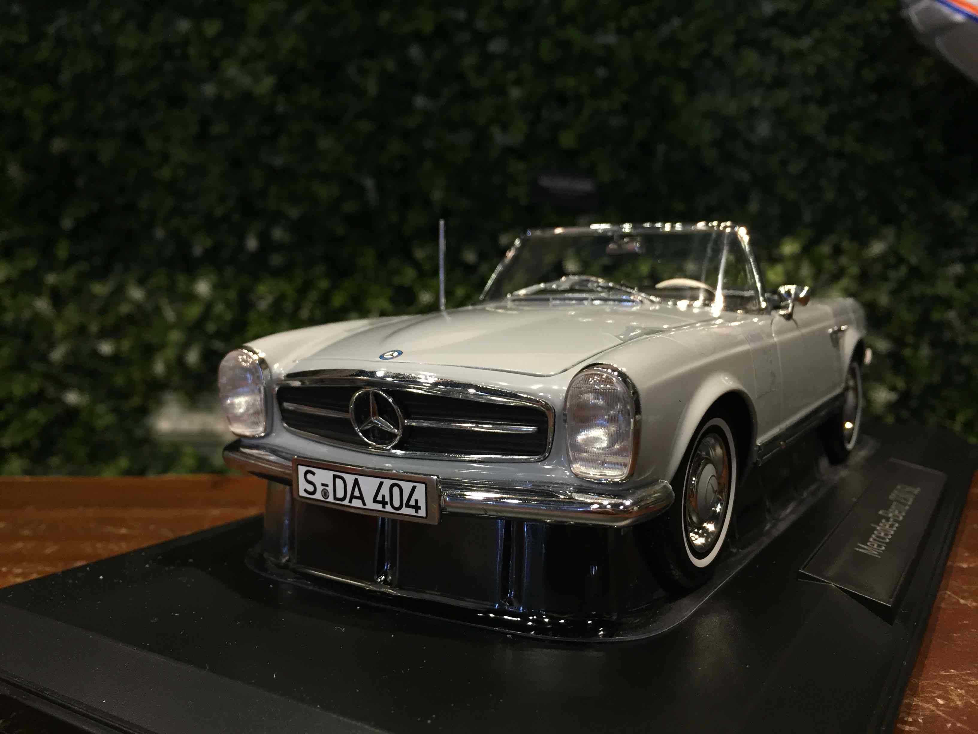 1/18 Norev Mercedes-Benz 230 SL 1963 Grey 183990【MGM】