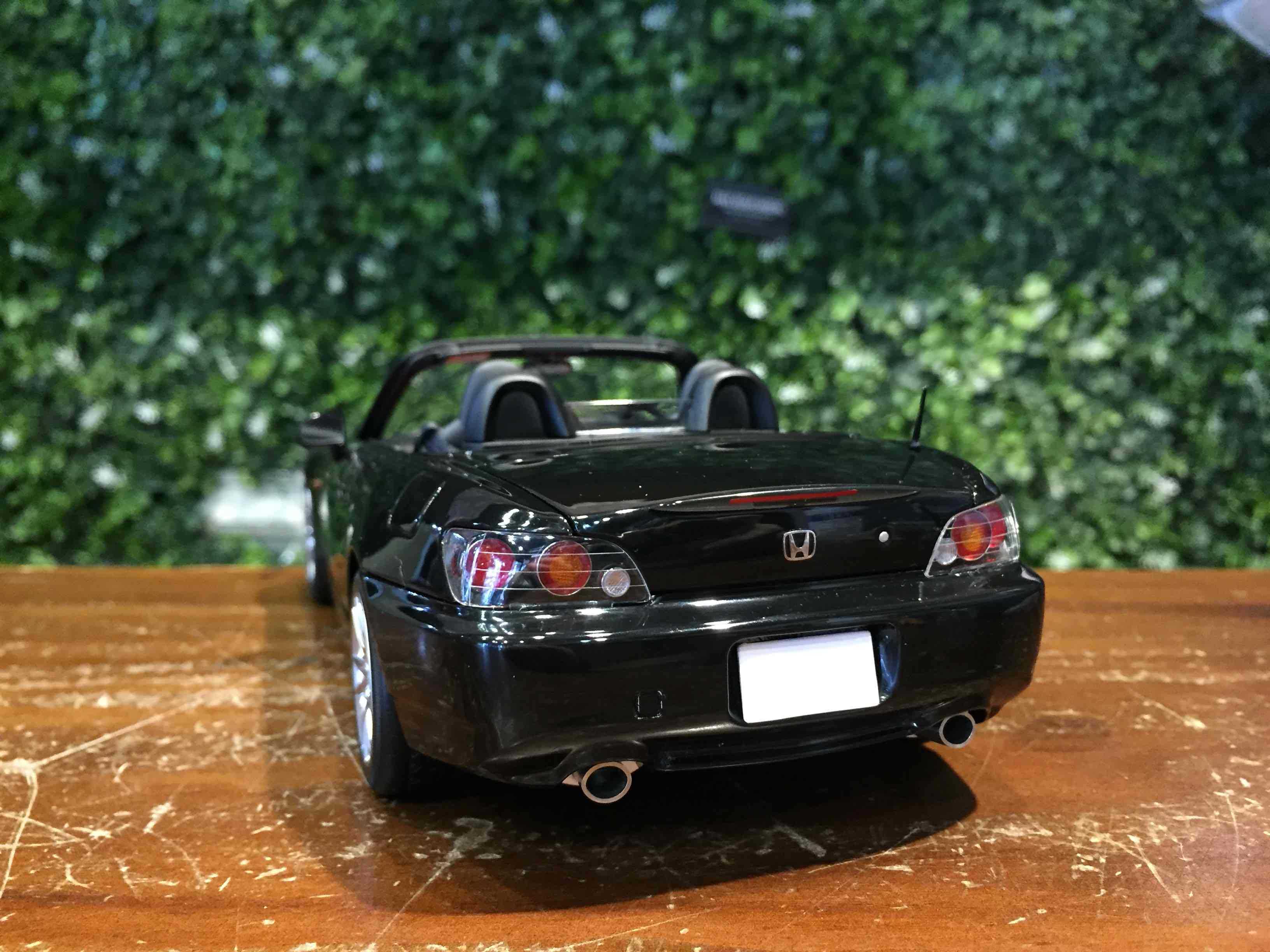 1/18 Motorhelix Honda S2000 (AP2) Berlina Black M85101【MGM】