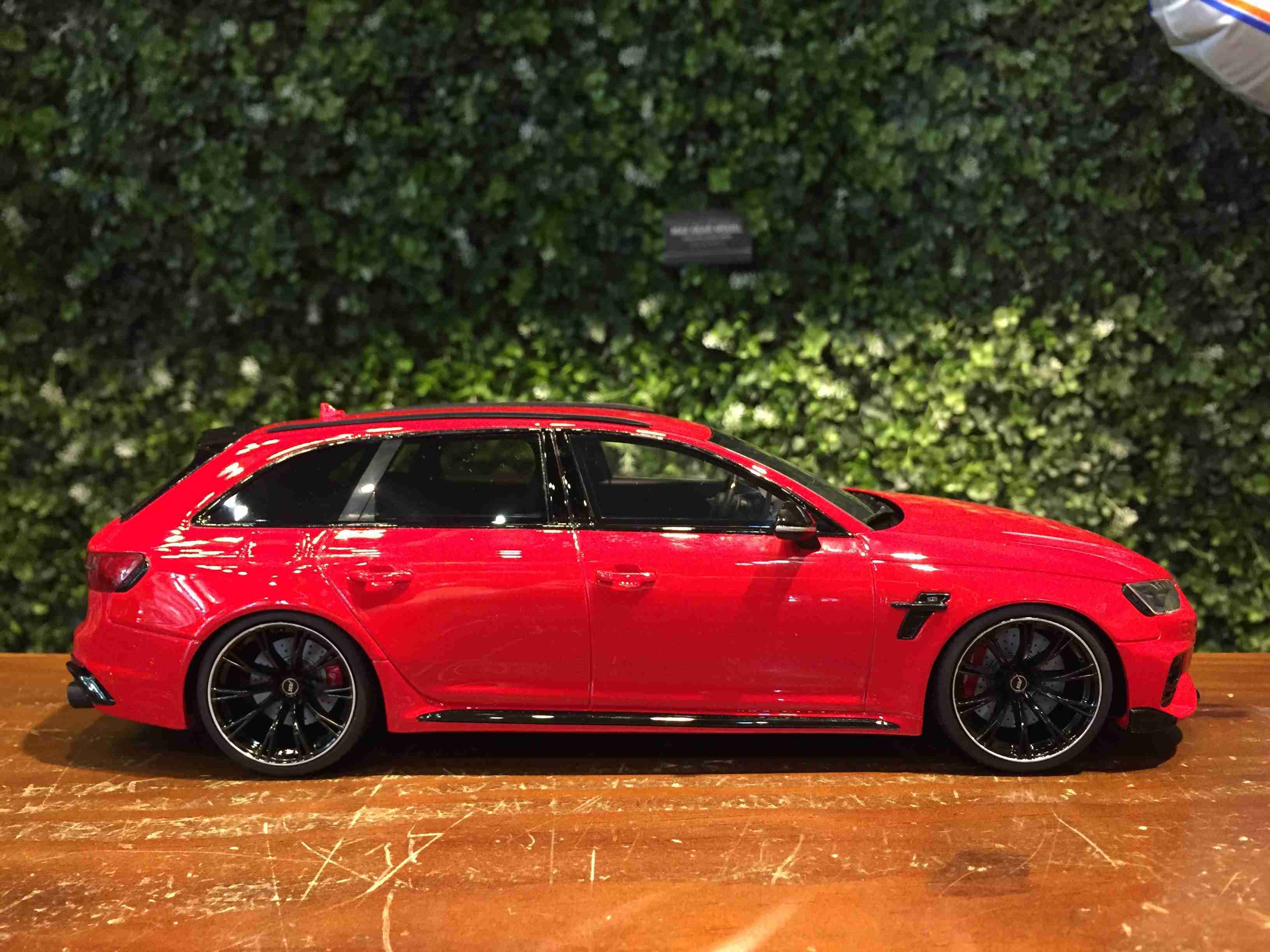 1/18 GT Spirit ABT Audi RS4 S Red GT850【MGM】 - Max Gear Model