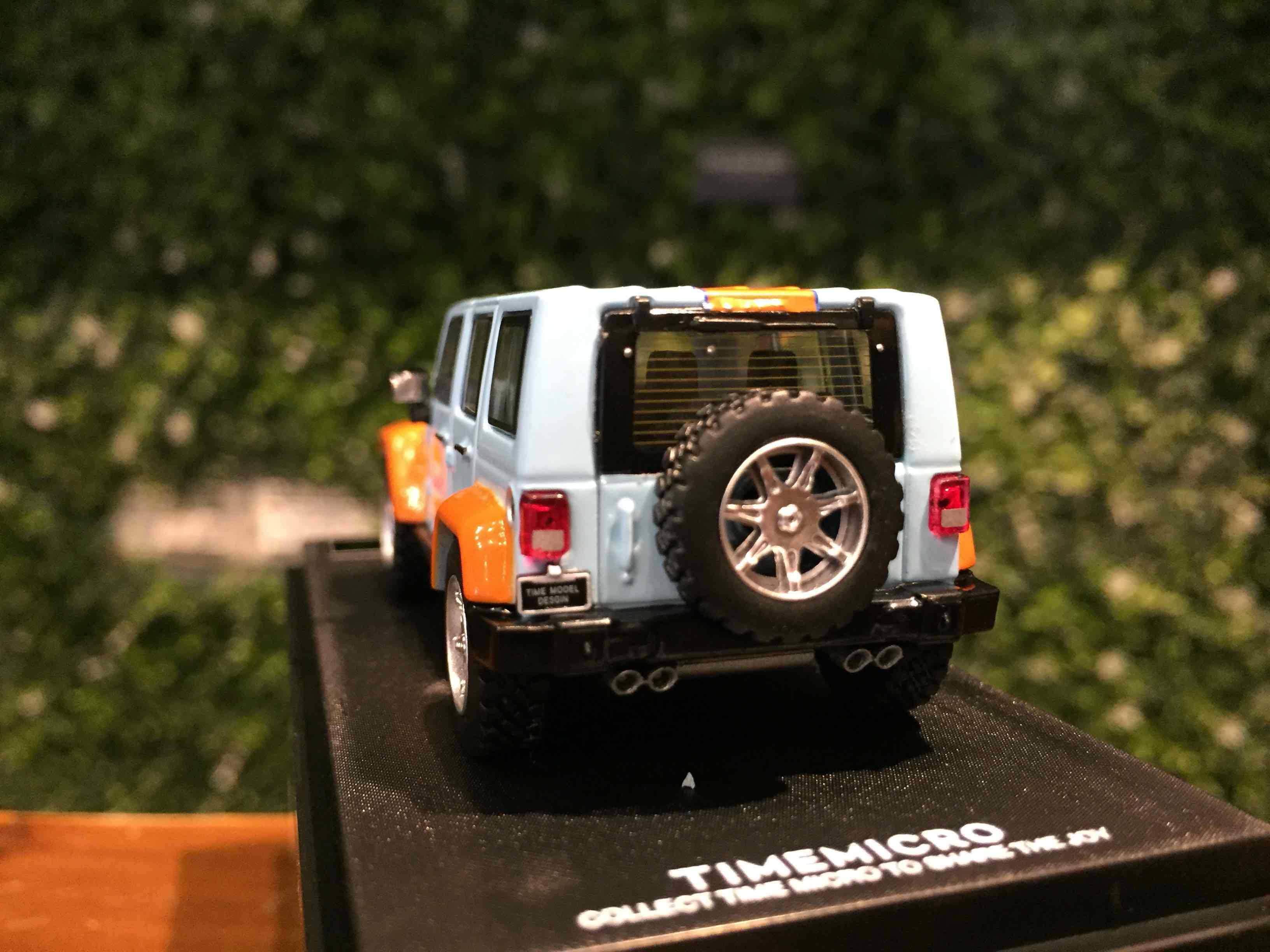 1/64 TimeModel Jeep Wrangler Rubicon Gulf TM643008【MGM】