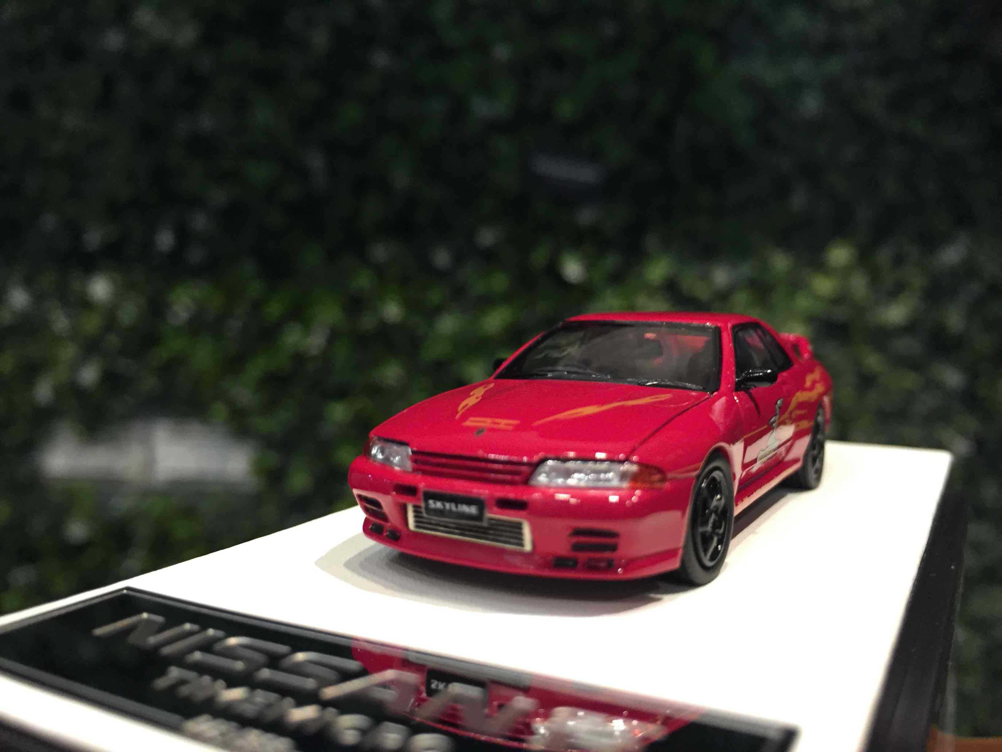 1/64 TimeModel Nissan Skyline GT-R (R32) Wine TM644121【MGM】