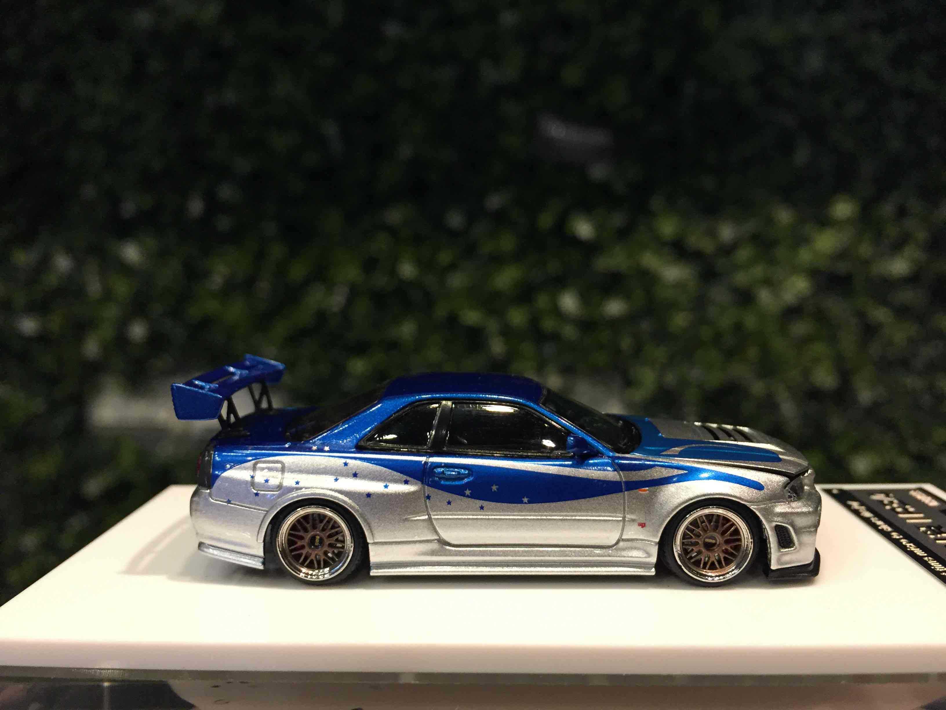 1/64 TimeModel Nissan Skyline GTR R34 Figure TM6434261【MGM】