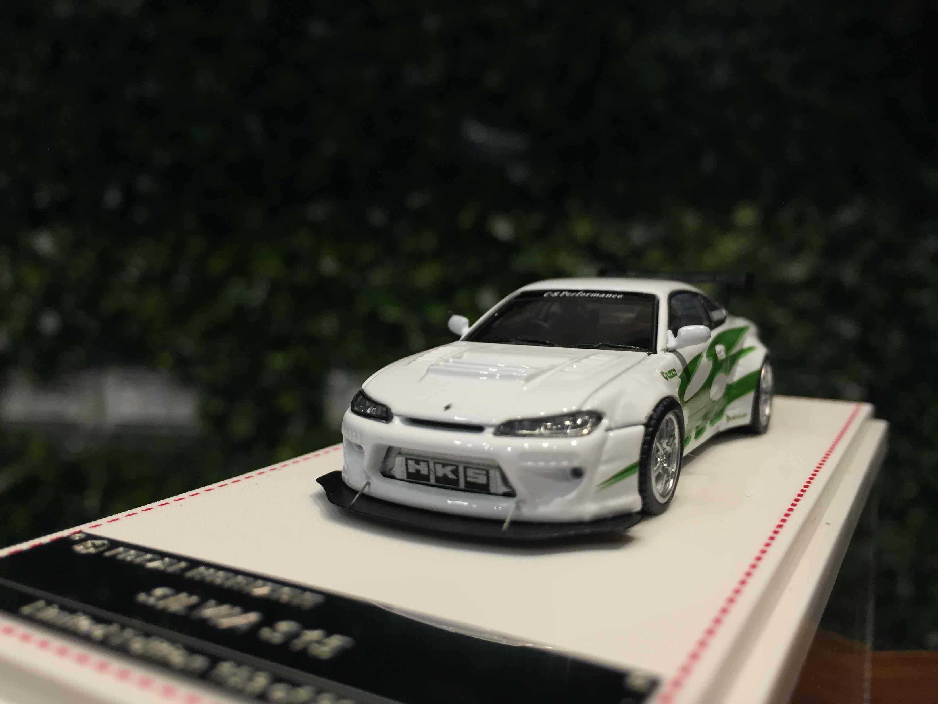 1/64 FH Pandem Nissan Silvia (S15) White/Green【MGM】