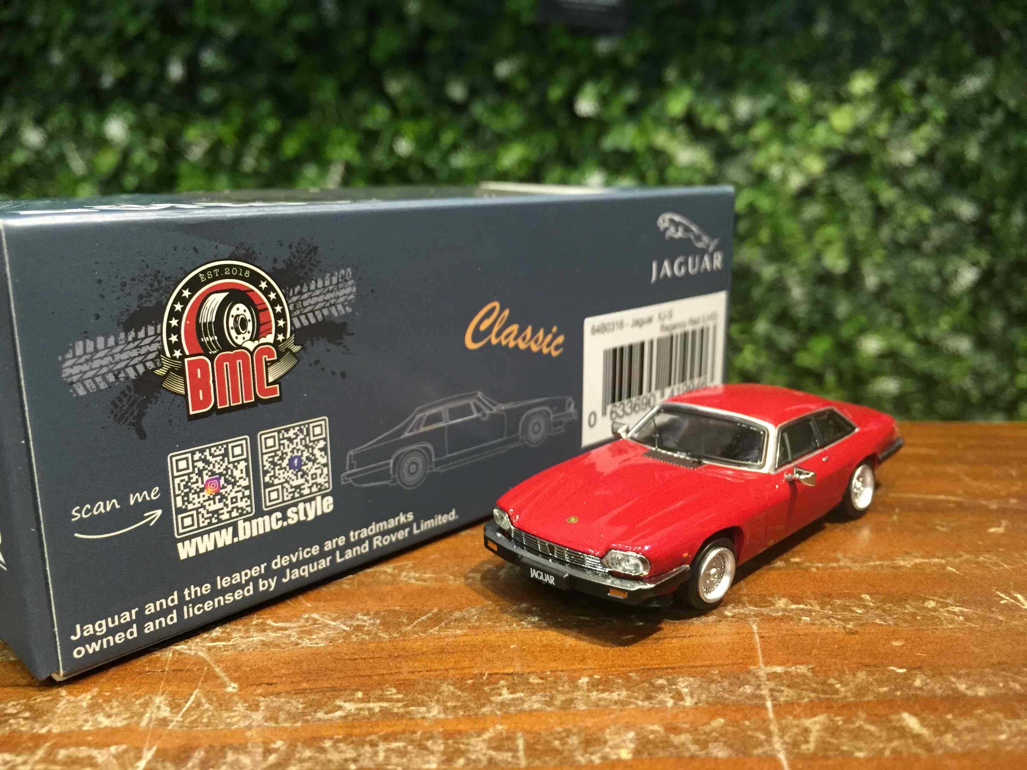 1/64 BMC Jaguar XJS 1984 Regency Red 64B0316【MGM】