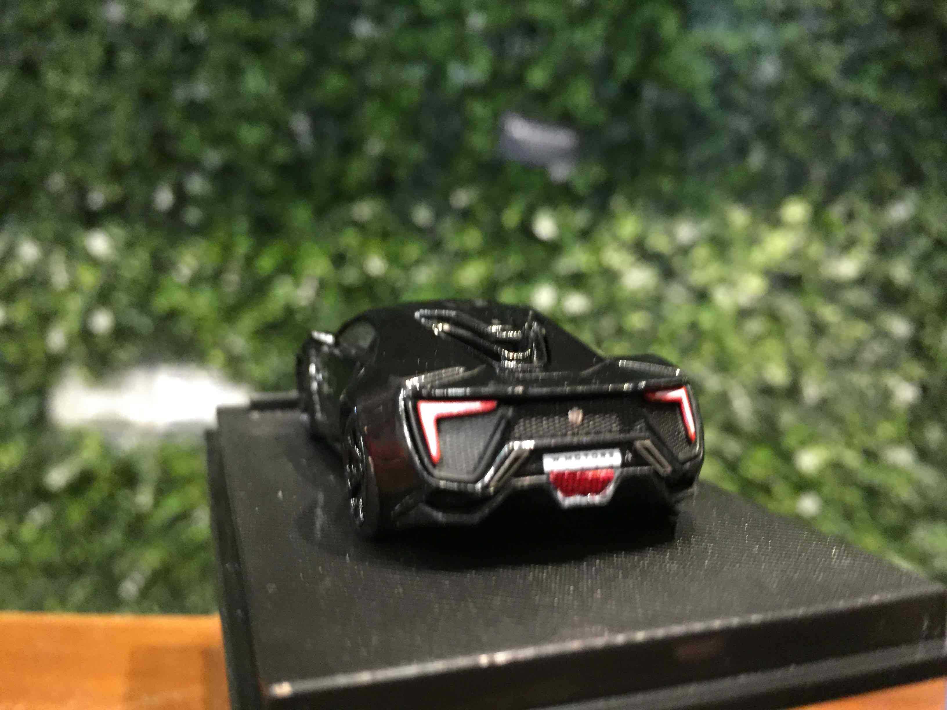 1/64 SC-Art W Motors Lykan Hypersport Black【MGM】