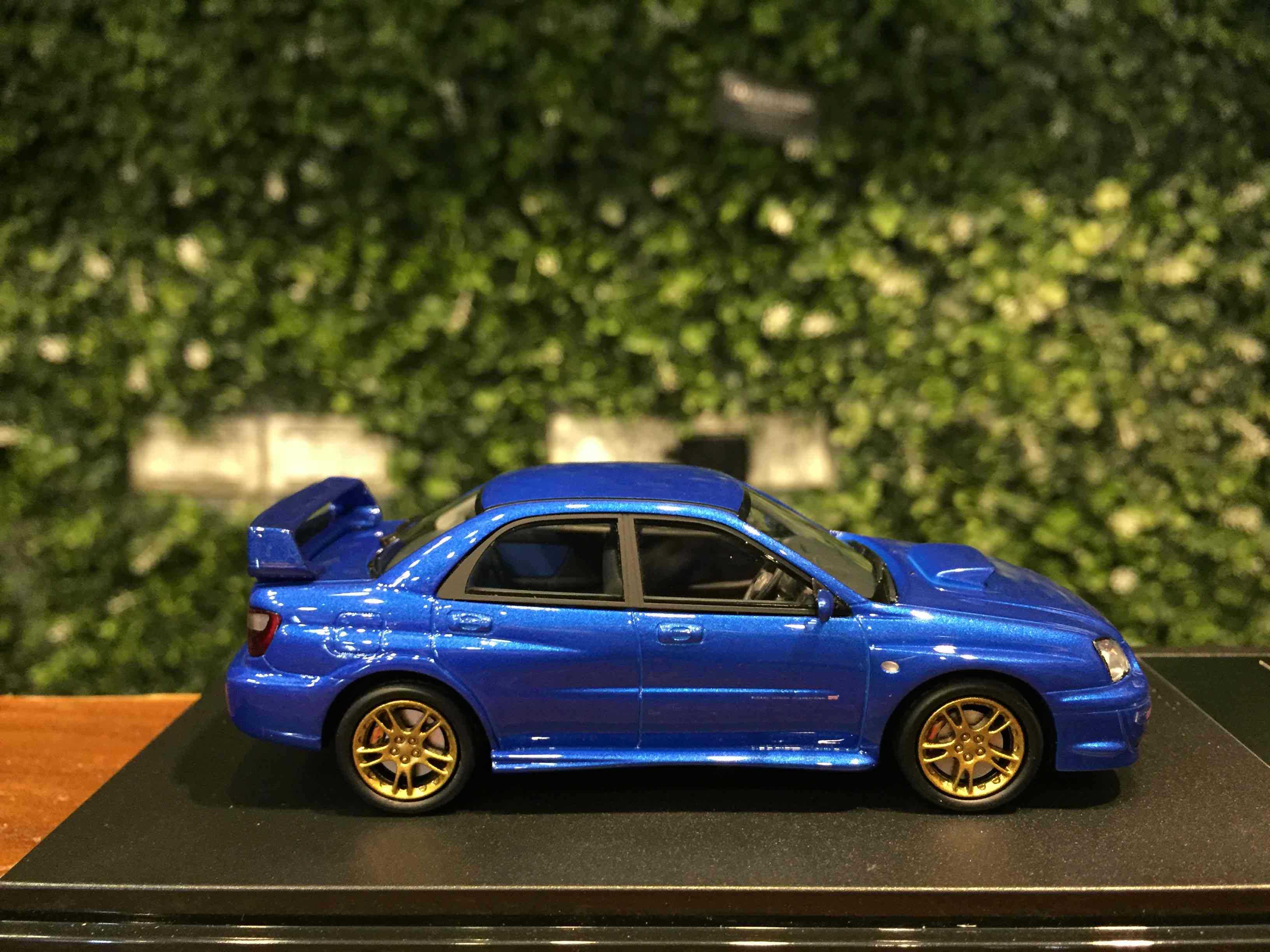 1/43 Hi-Story Subaru Impreza WRX STI 2002 Blue HS433BL【MGM】