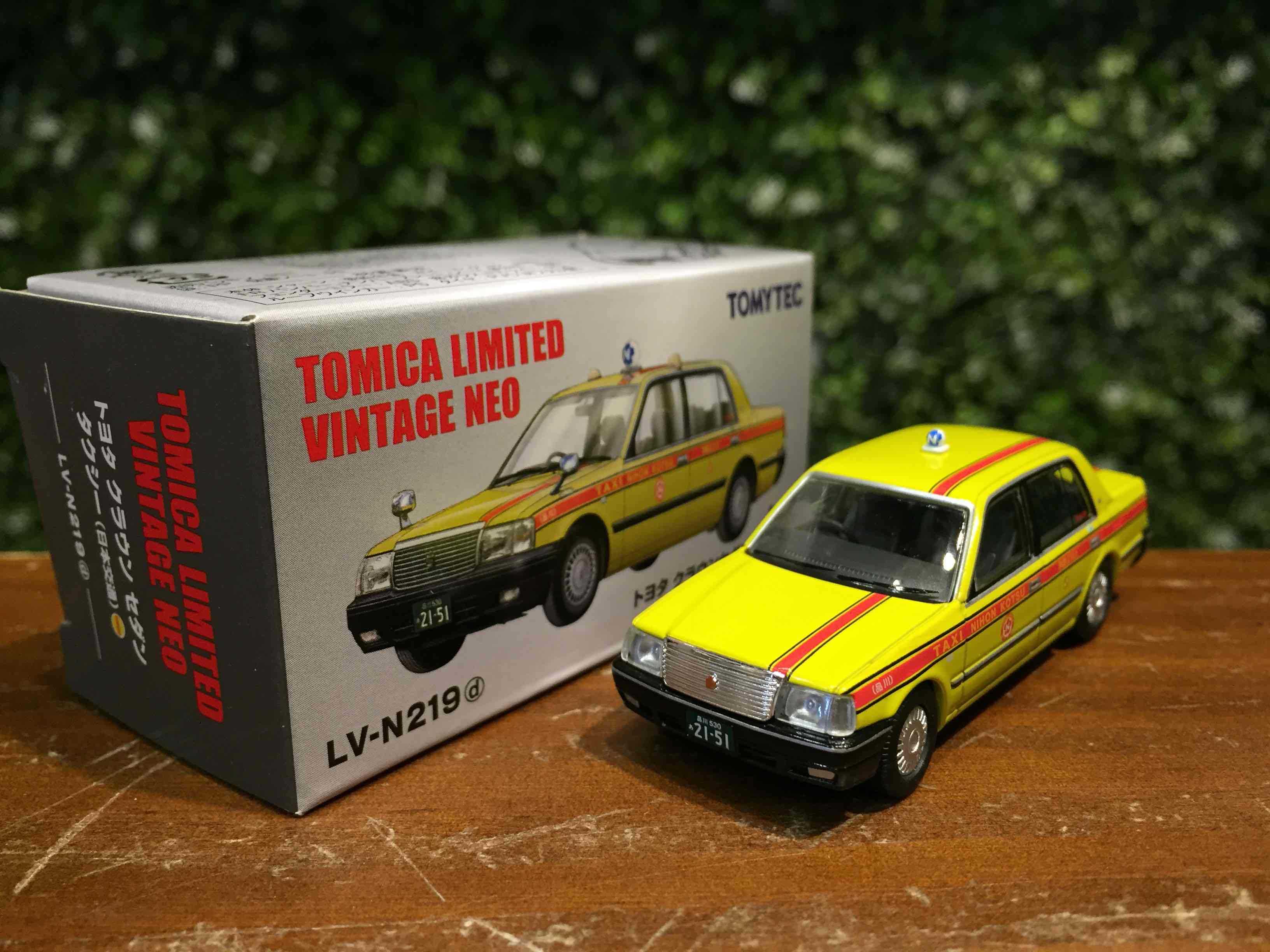 1/64 Tomica Toyota Crown Sedan Taxi NihonKotsu LV-N219d【MGM】