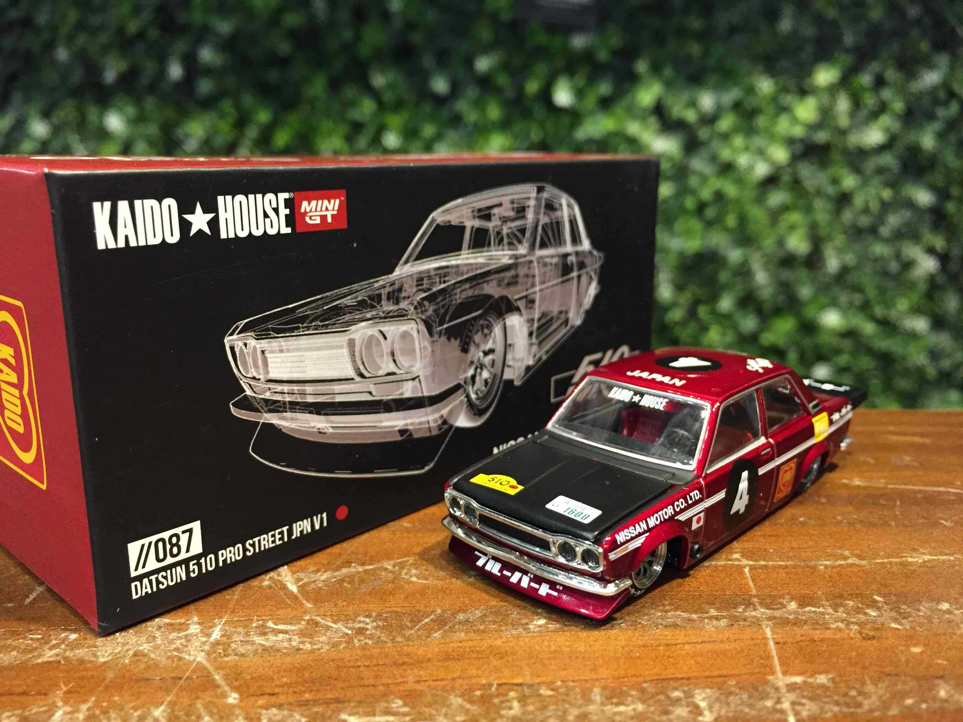 1/64 MiniGT Datsun 510 Pro Street JPN KHMG087【MGM】