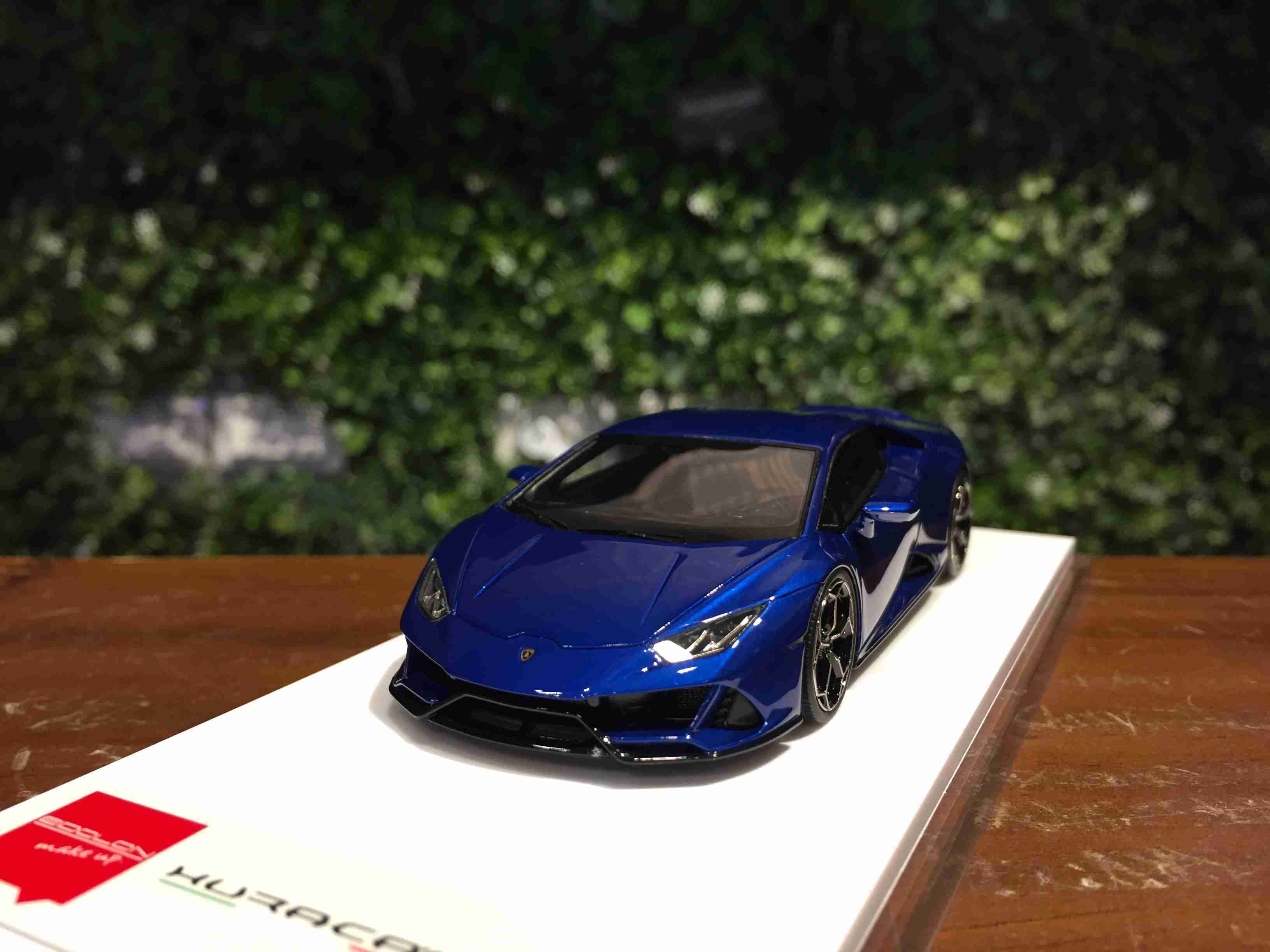 1/43 MakeUp Lamborghini Huracan EVO 2019 Blue EM518B【MGM】