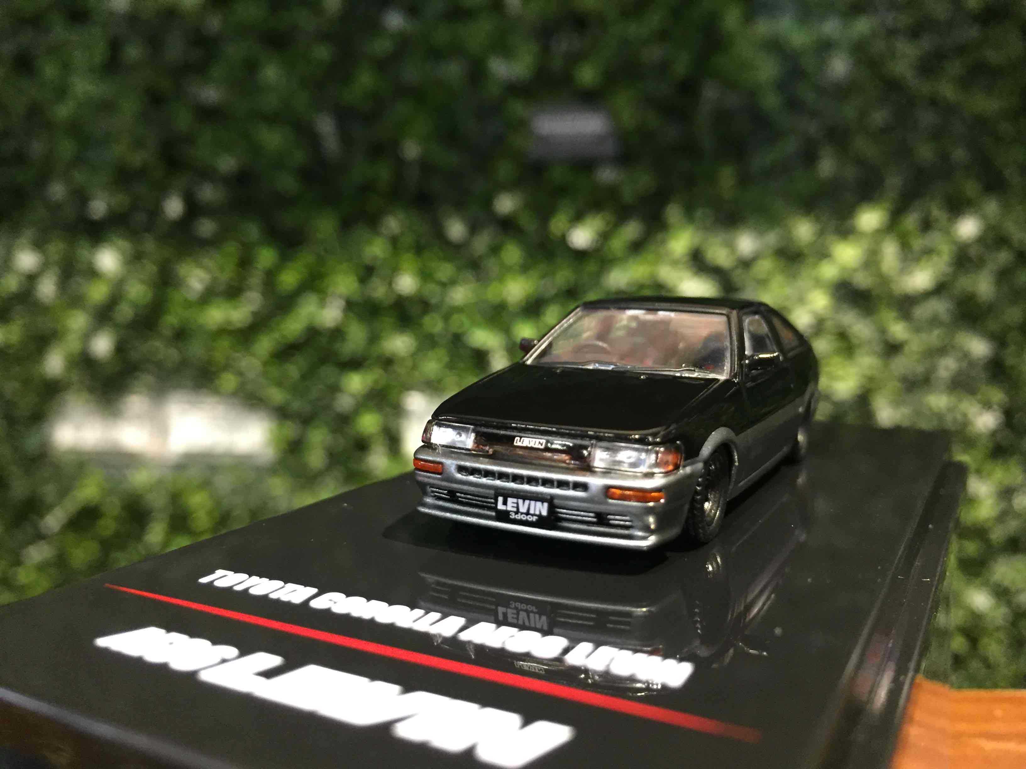 1/64 Inno Toyota Corolla Levin AE86 Black IN64AE86BLGR【MGM】