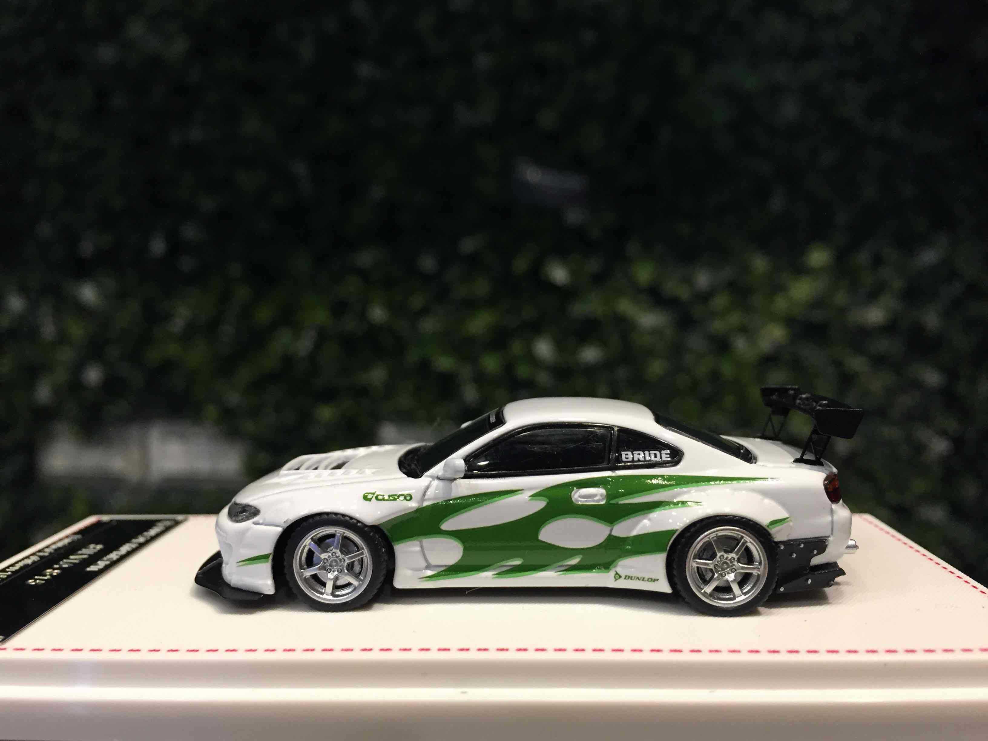 1/64 FH Pandem Nissan Silvia (S15) White/Green【MGM】