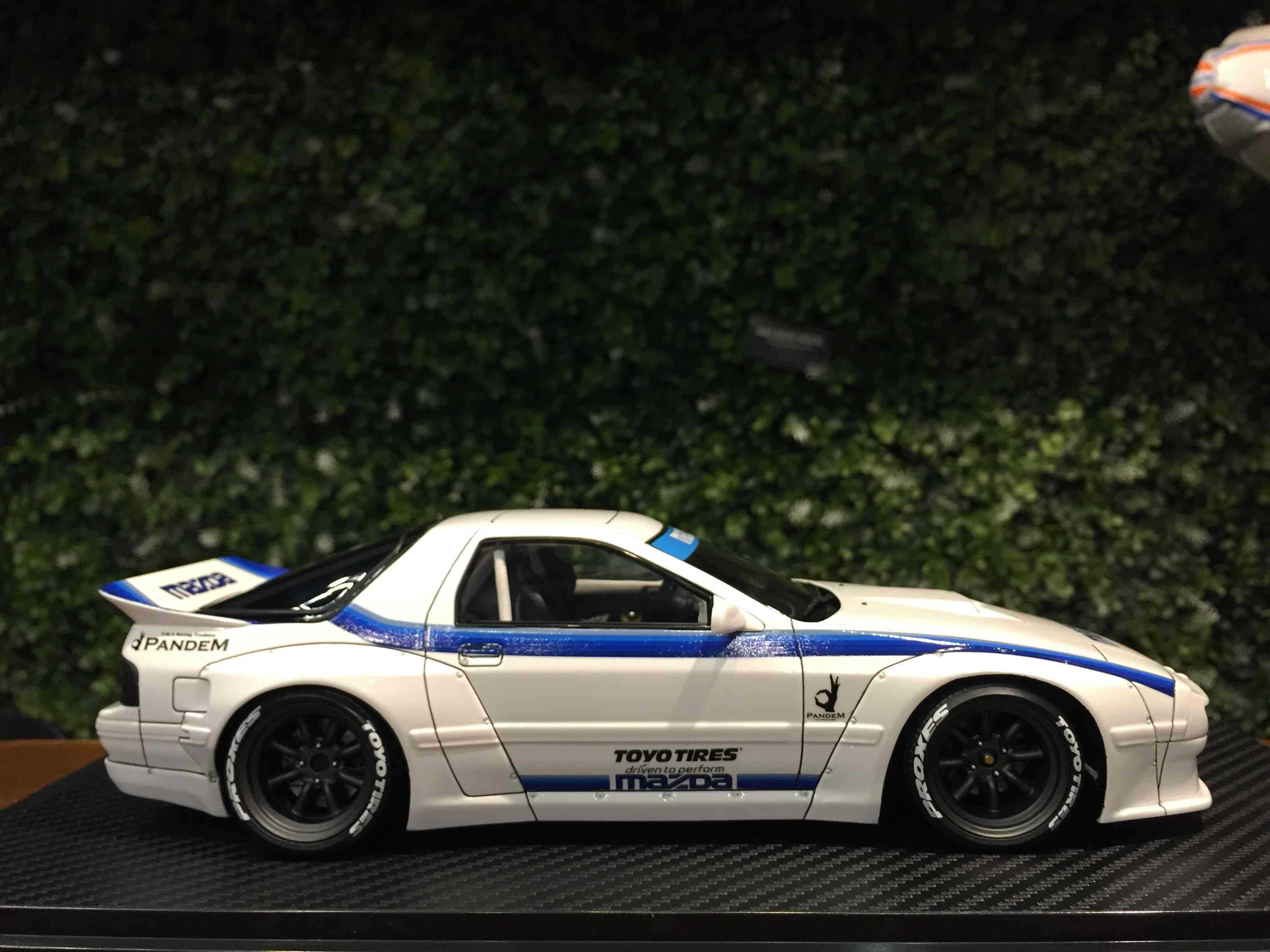 1/18 Ignition Pandem Mazda RX-7 (FC3S) White IG2911【MGM】