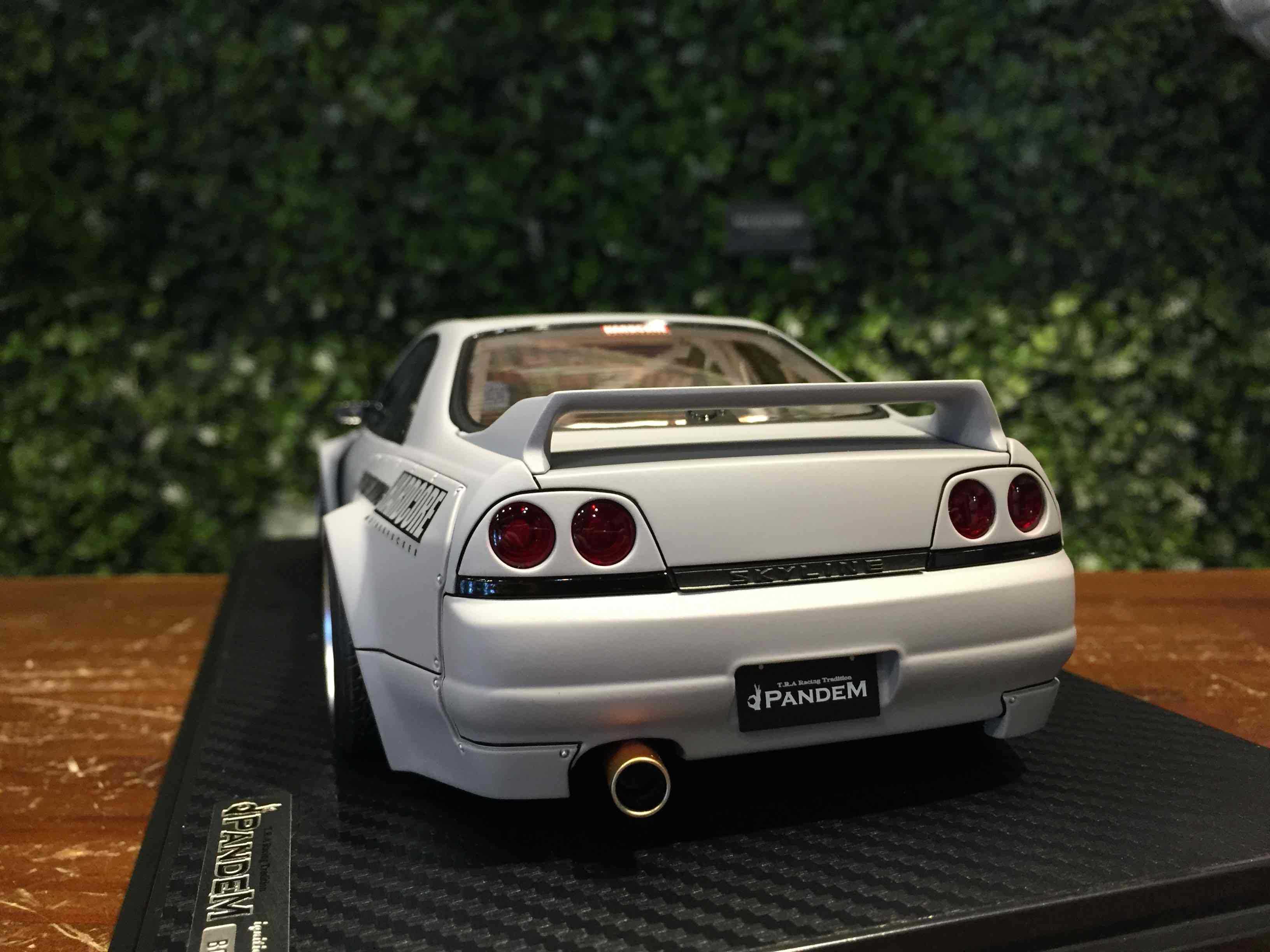 1/18 Ignition PANDEM Skyline GT-R R33 MatteGray IG3034【MGM】