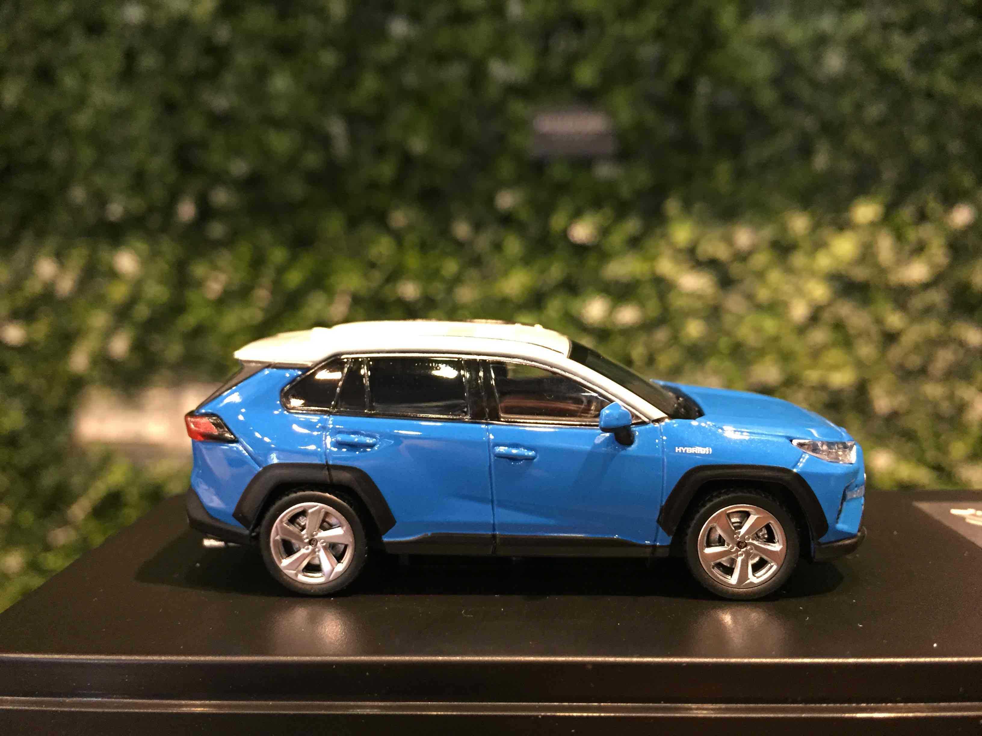 1/64 LCD Models Toyota RAV4 Hybrid Blue LCD64020BG【MGM】