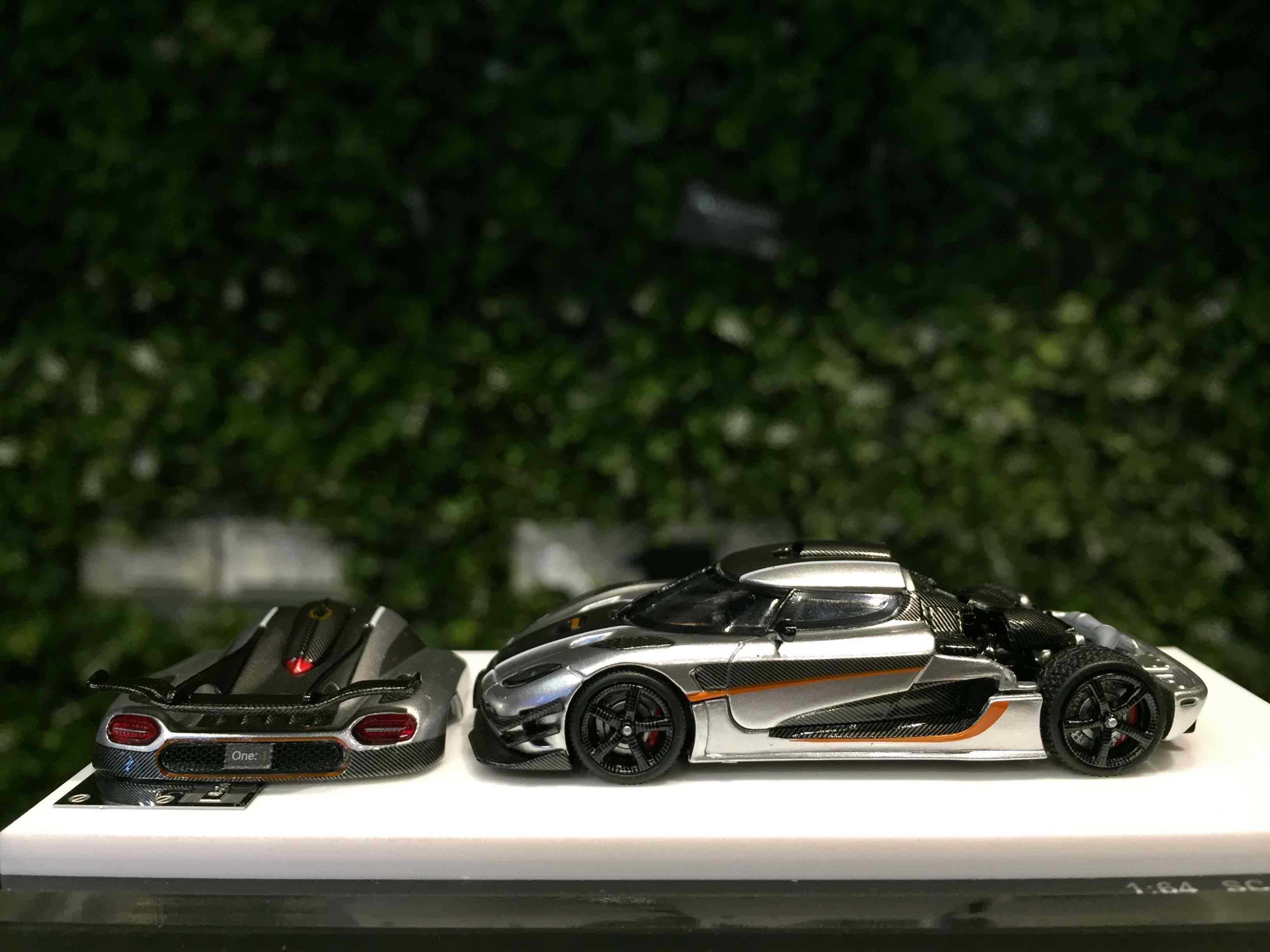 1/64 LMLF Koenigsegg One 1 Silver【MGM】