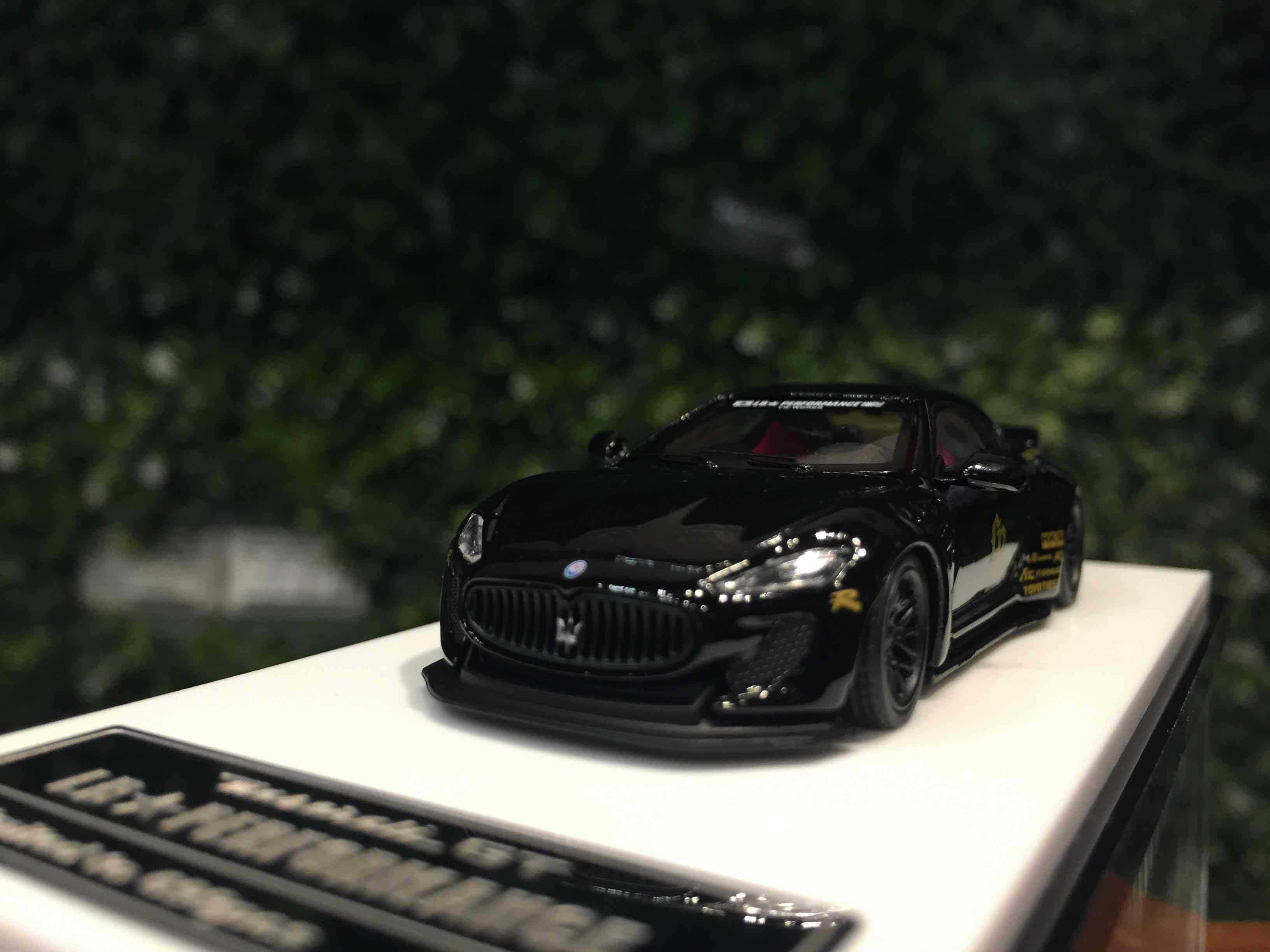 1/64 HKM LBWK Maserati GranTurimo GTS Chrome Black【MGM】