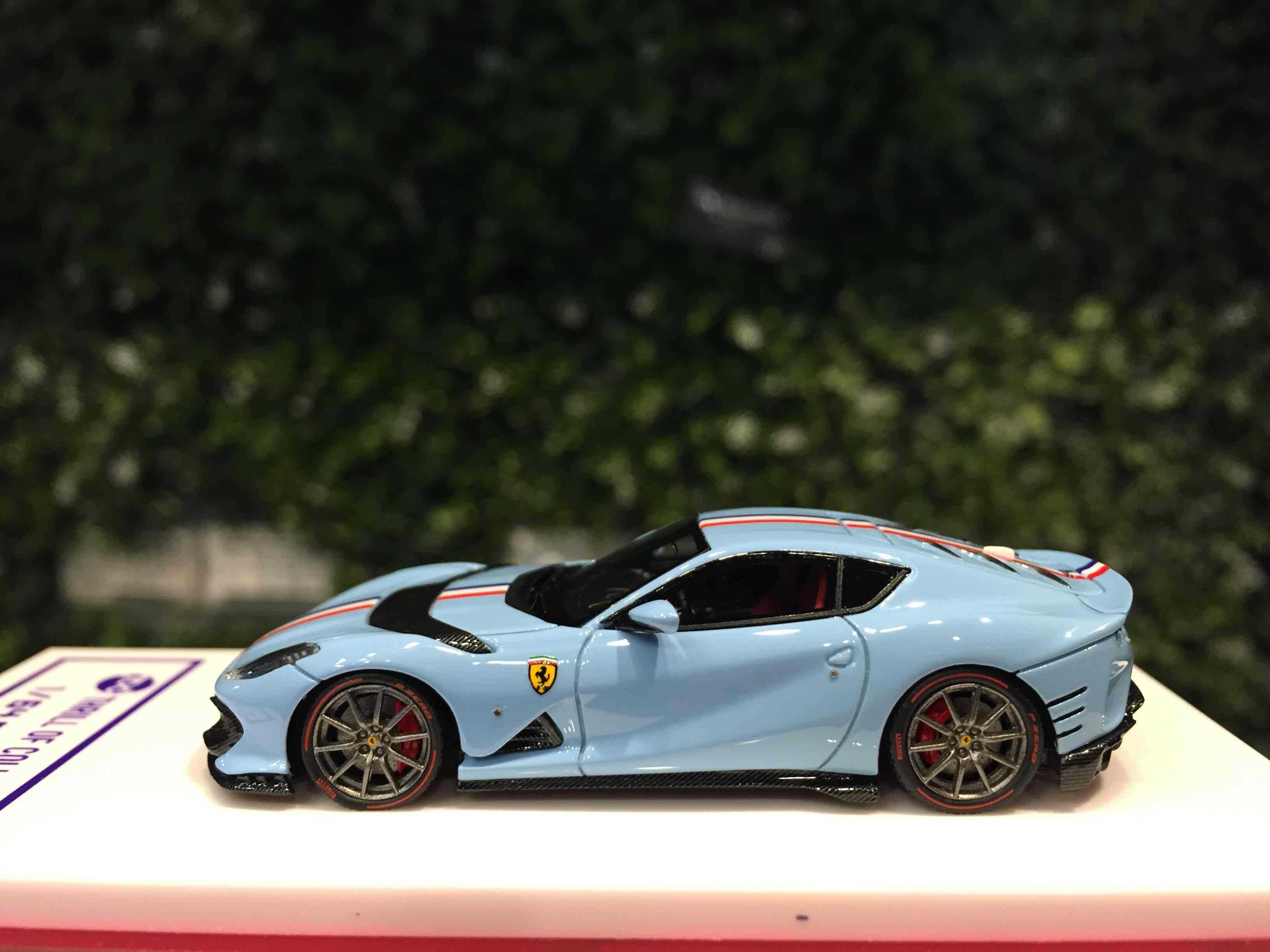 1/64 FuelMe Ferrari 812 Competizione Baby Blue TC64001F【MGM】