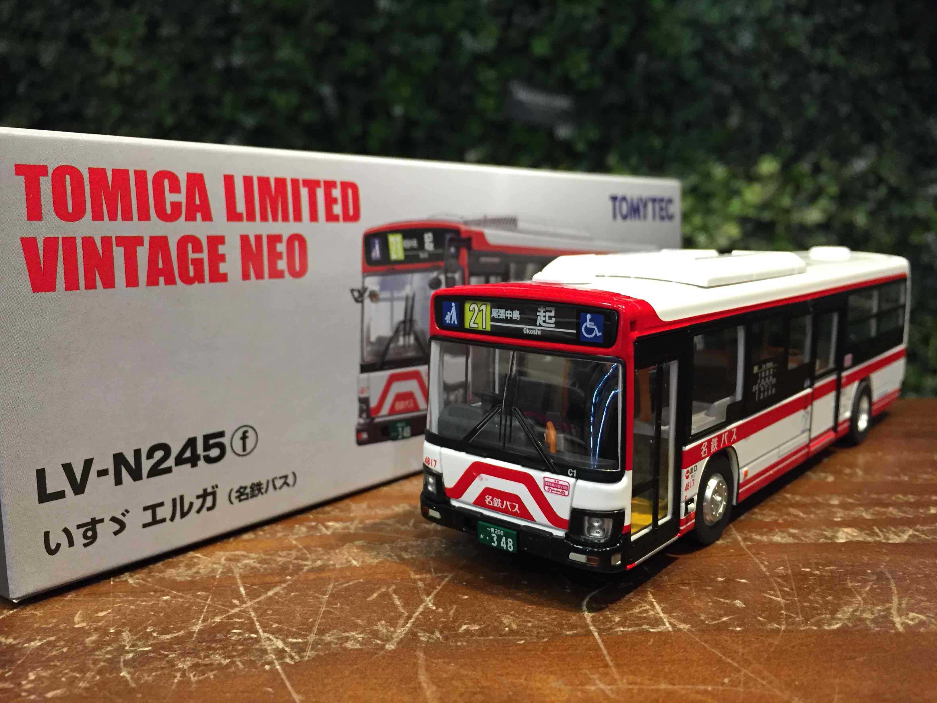 1/64 Tomica Isuzu Erga (Meitetsu Bus) LV-N245f【MGM】