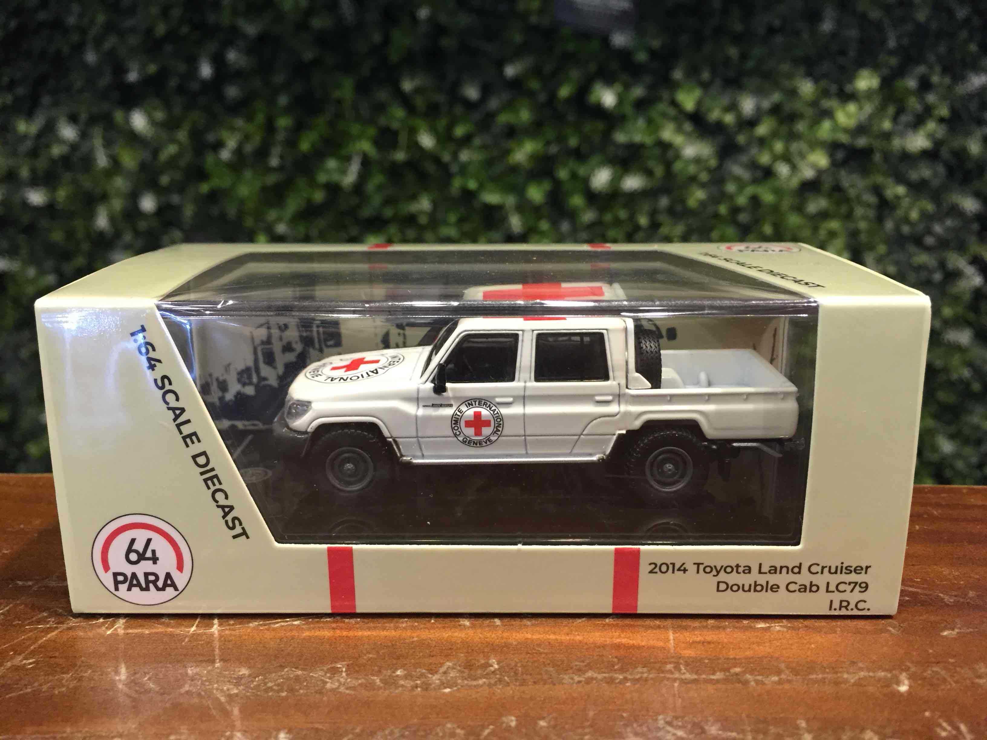 1/64 Paragon Toyota Land Cruiser LC79 Red Cross PA55683【MGM】