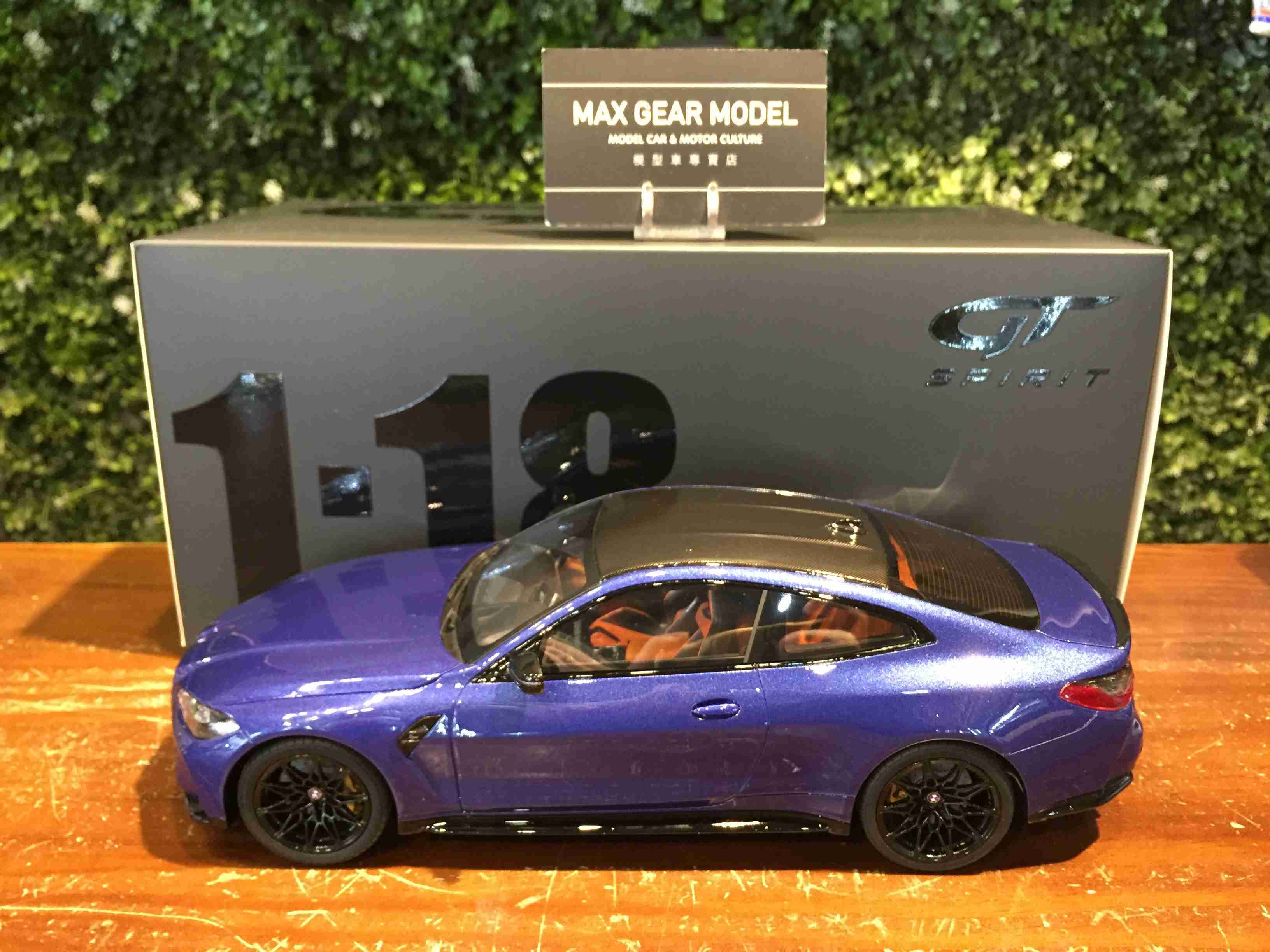 1/18 GT Spirit BMW M4 (G82) Competition Blue GT851【MGM】