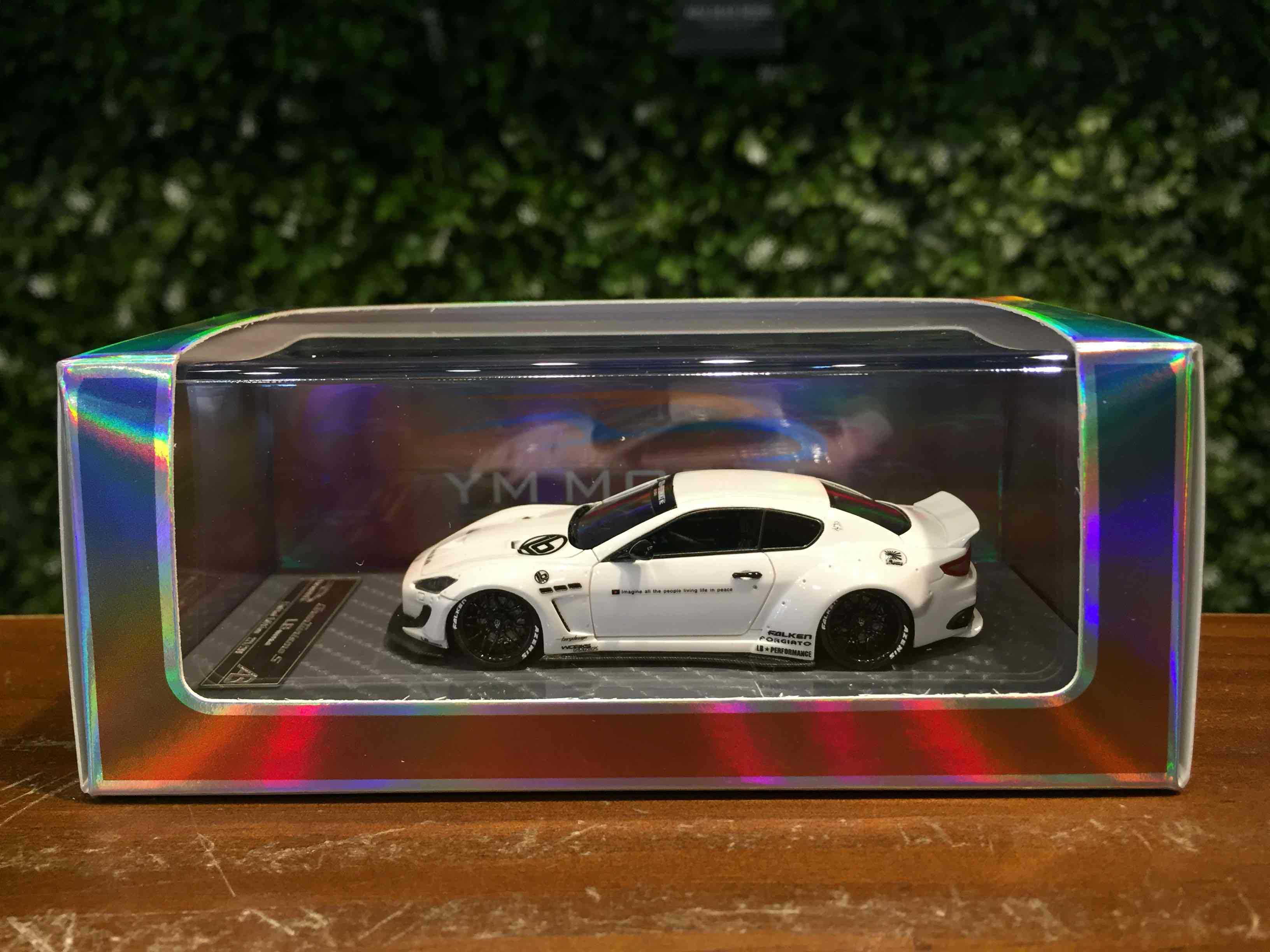 1/64 YM-Model LBWK Maserati GranTurismo S White【MGM】 - Max Gear