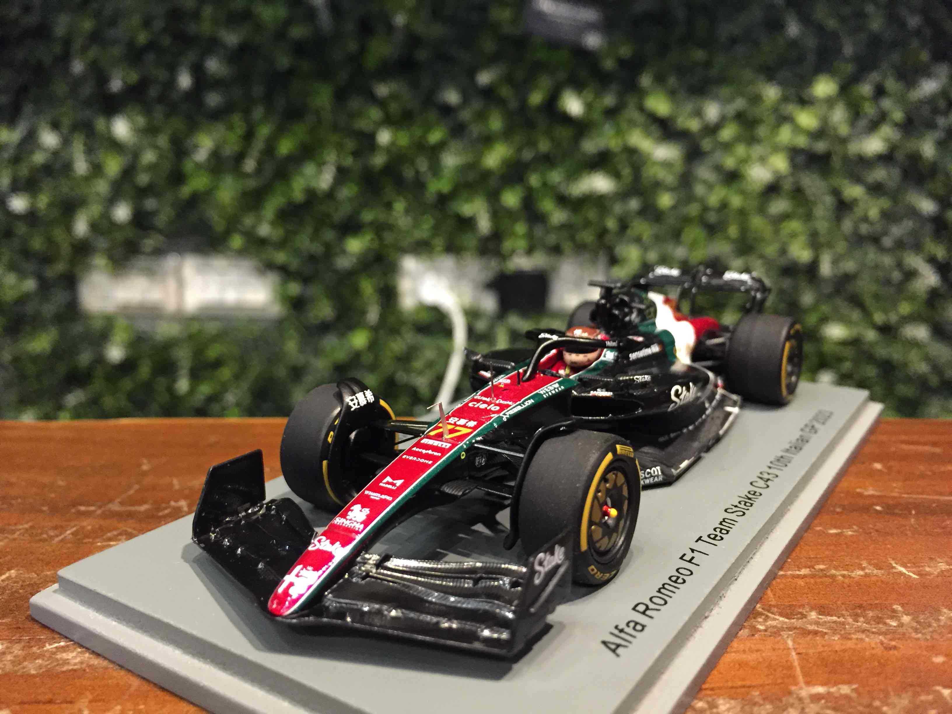 1/43 Spark Alfa Romeo C43 Valtteri Bottas GP 2023 S8932【MGM】