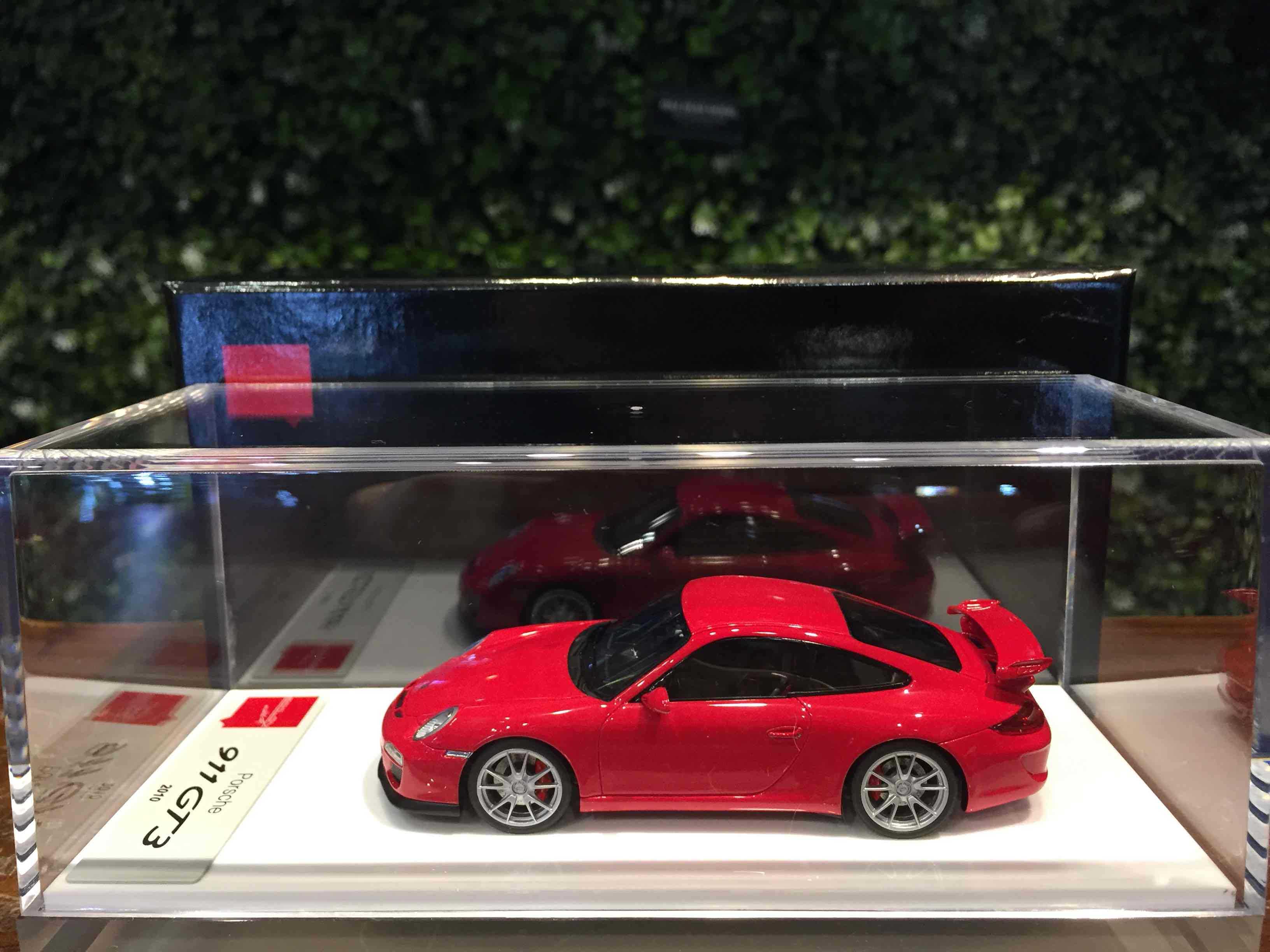 1/43 MakeUp Porsche 911 (997) GT3 2010 Red EM602A【MGM】