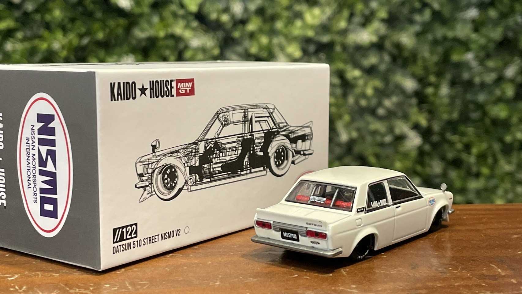 1/64 MiniGT Datsun 510 Street Nismo V2 KHMG122【MGM】