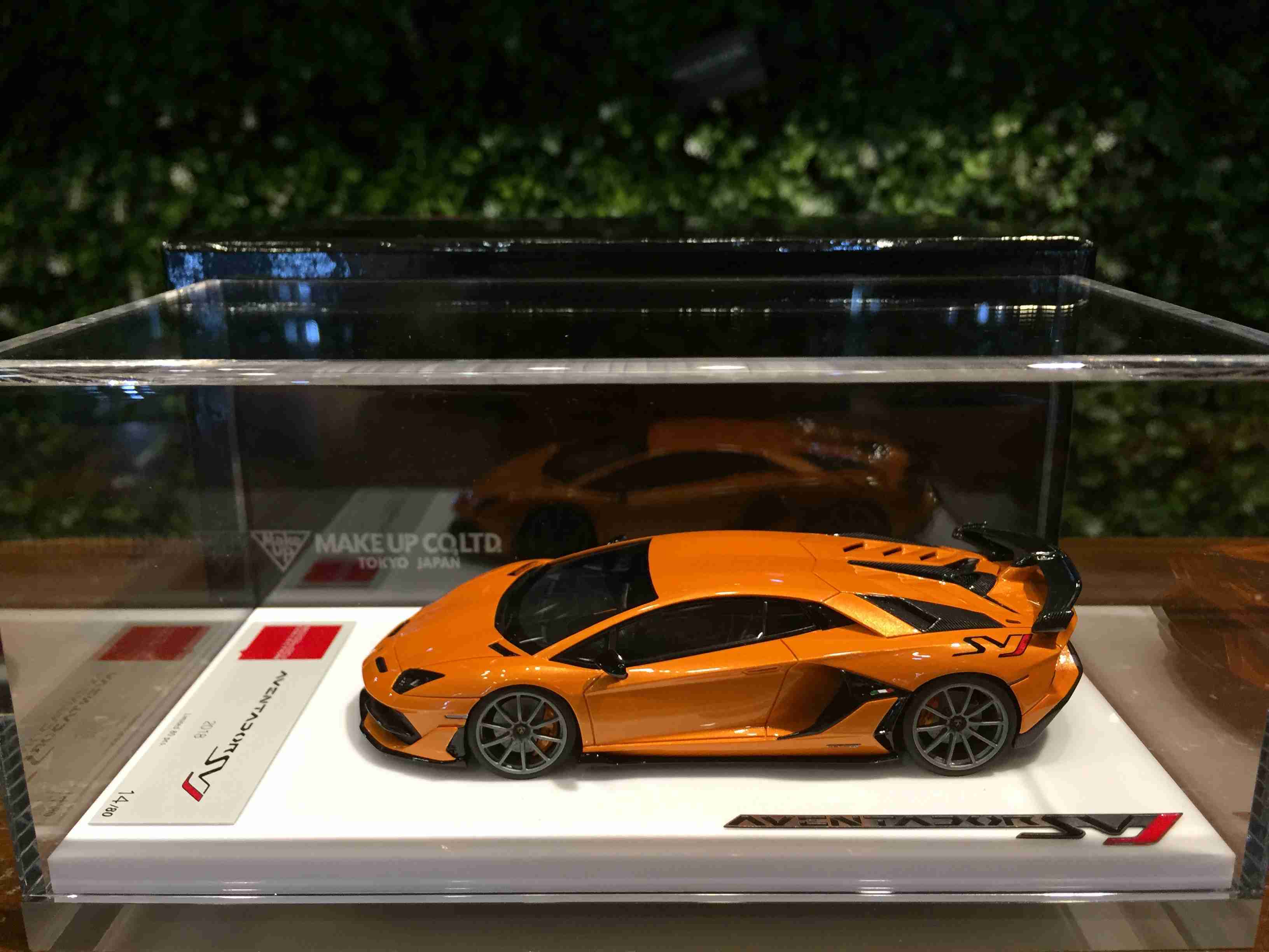 1/43 MakeUp Lamborghini Aventador SVJ 2018 EM513B【MGM】