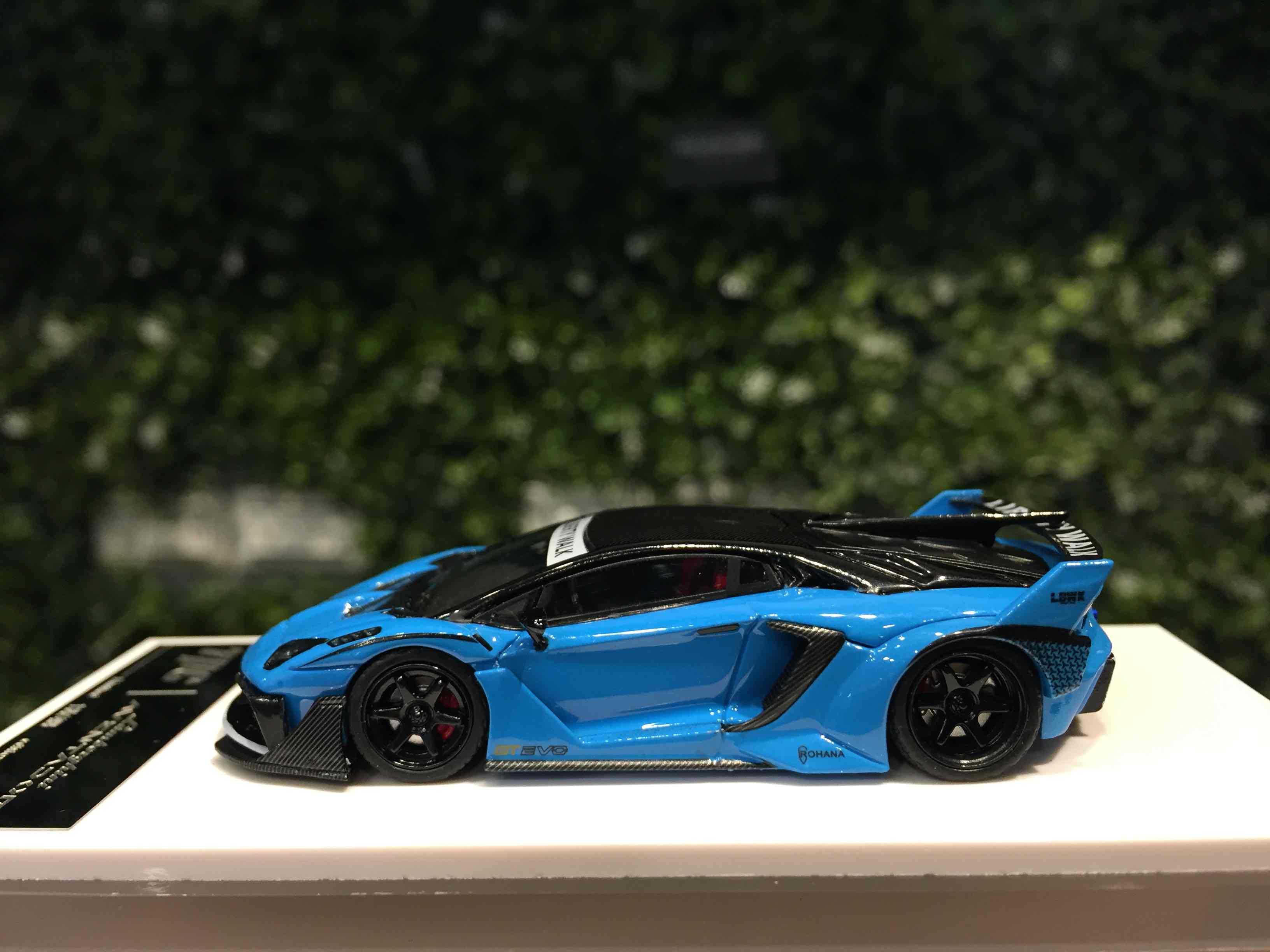 1/64 TPC LBWK Aventador GT EVO Baby Blue【MGM】