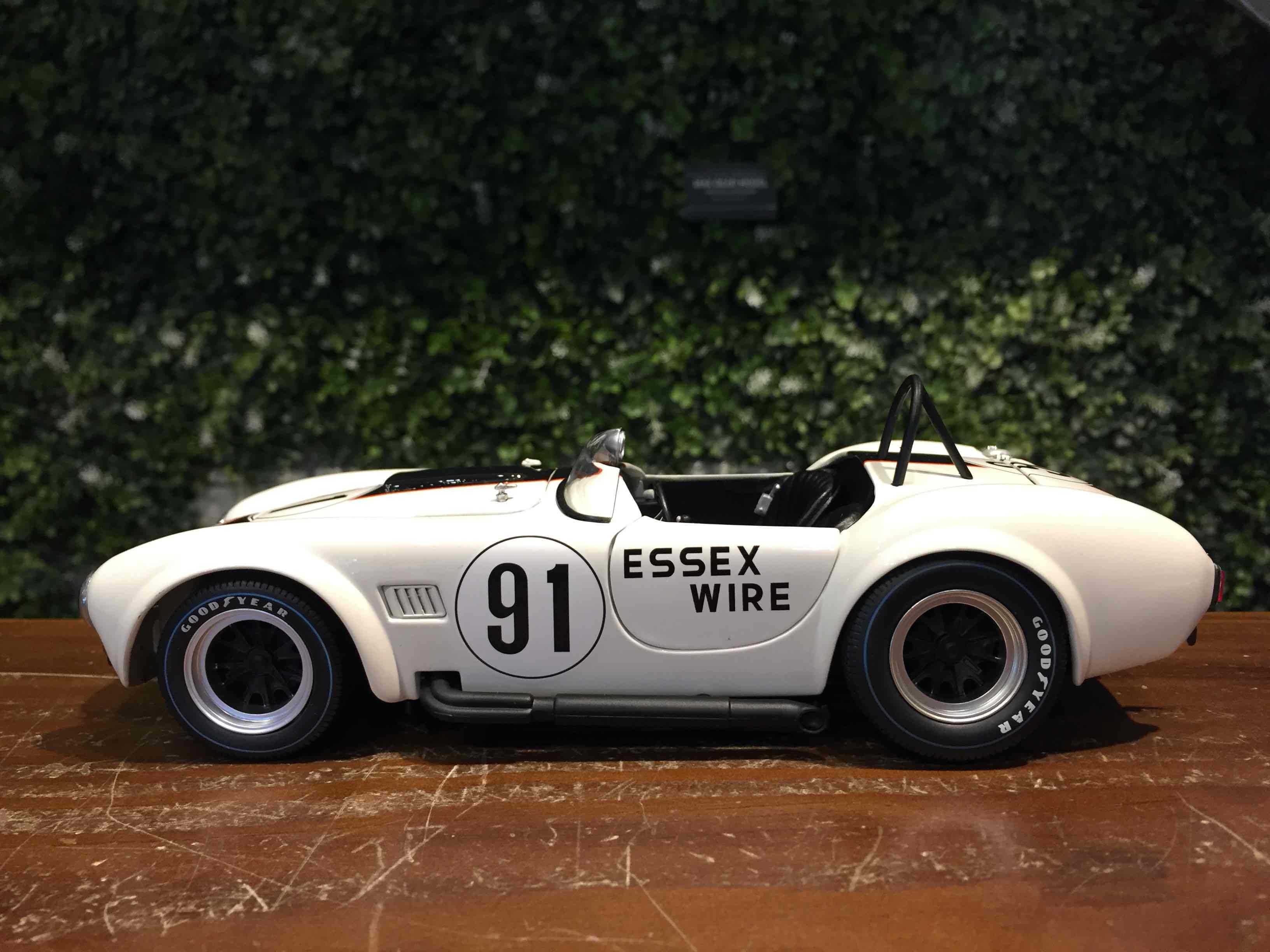 1/18 Kyosho Shelby Cobra 427 S/C Essex White 08047EW【MGM】