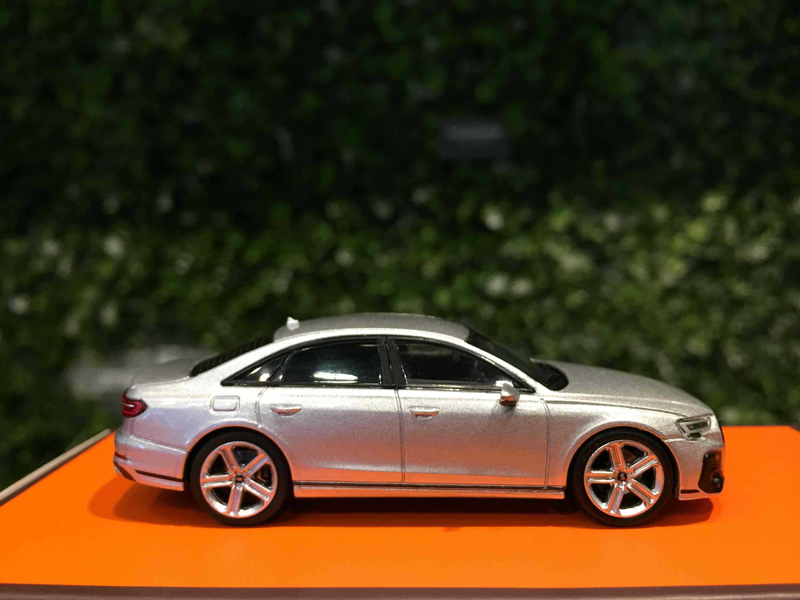 1/64 GCD Audi S8 2021 Silver KS034233【MGM】