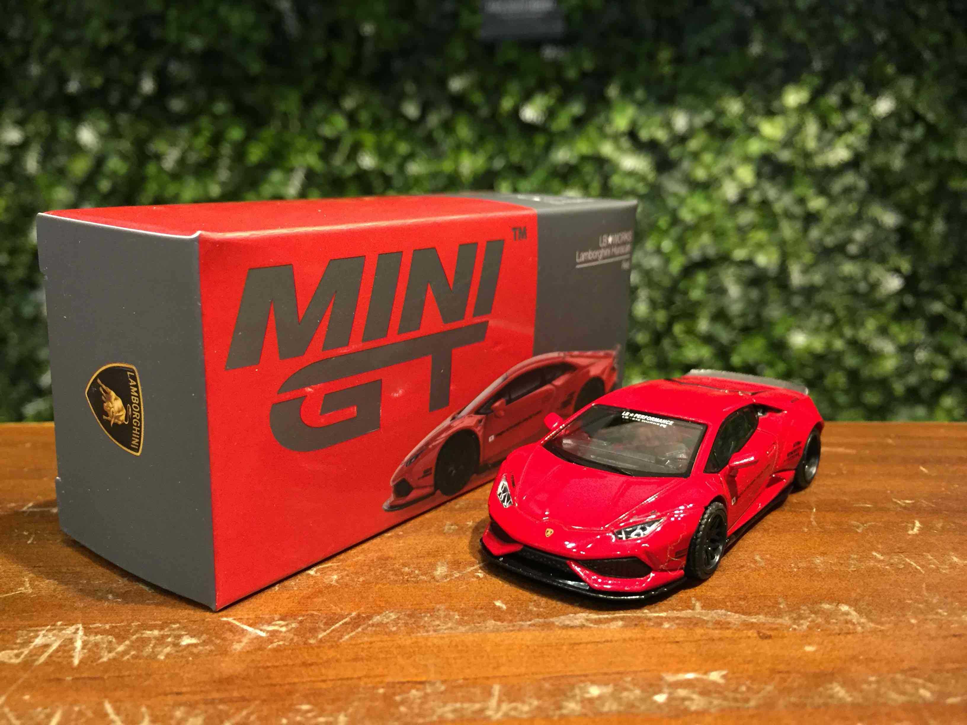 1/64 MiniGT LB-Works Lamborghini Huracan Red MGT00375L【MGM】