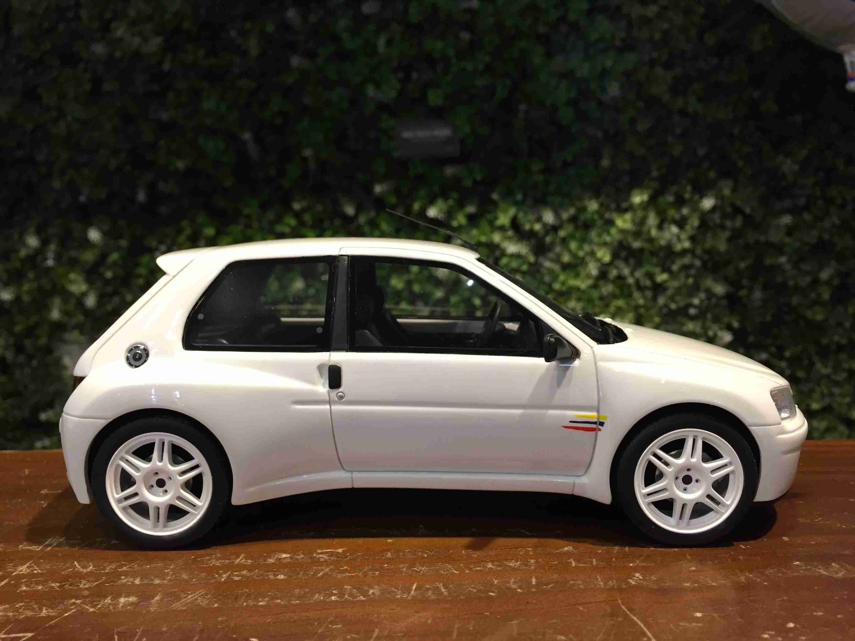 1/18 Otto Peugeot 106 Maxi Dimma Blanc Banquise OT393【MGM】